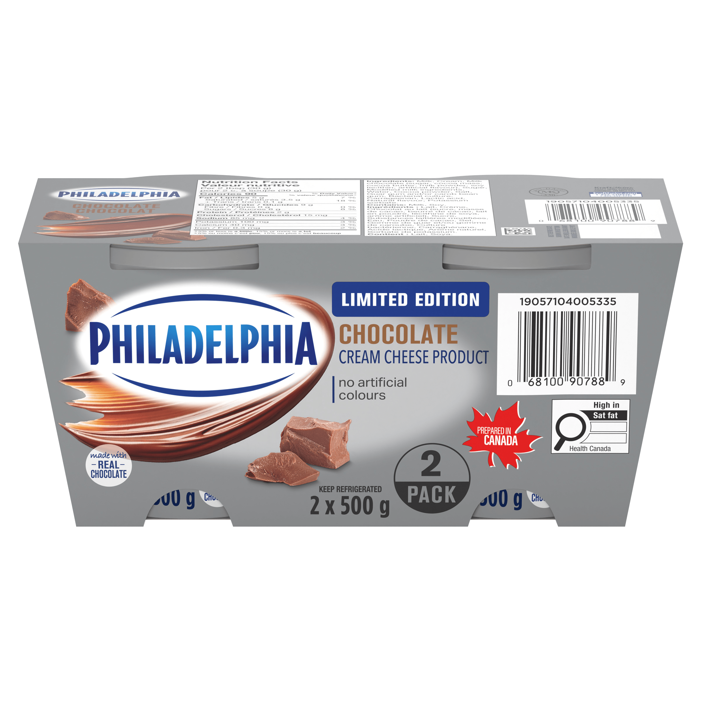 Chocolate Cream Cheese Product