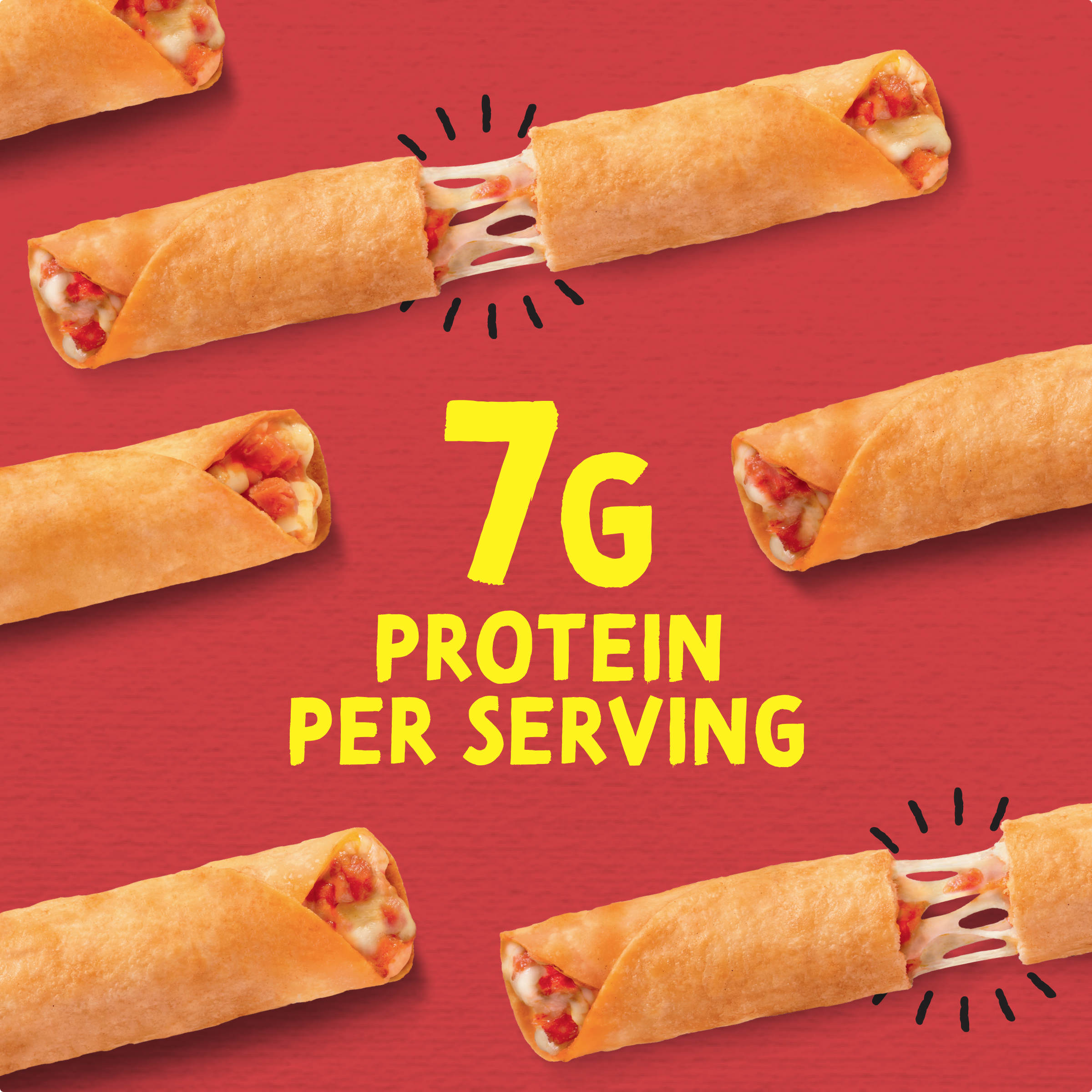 Cheese and Pepperoni Rolled Pizza Snacks