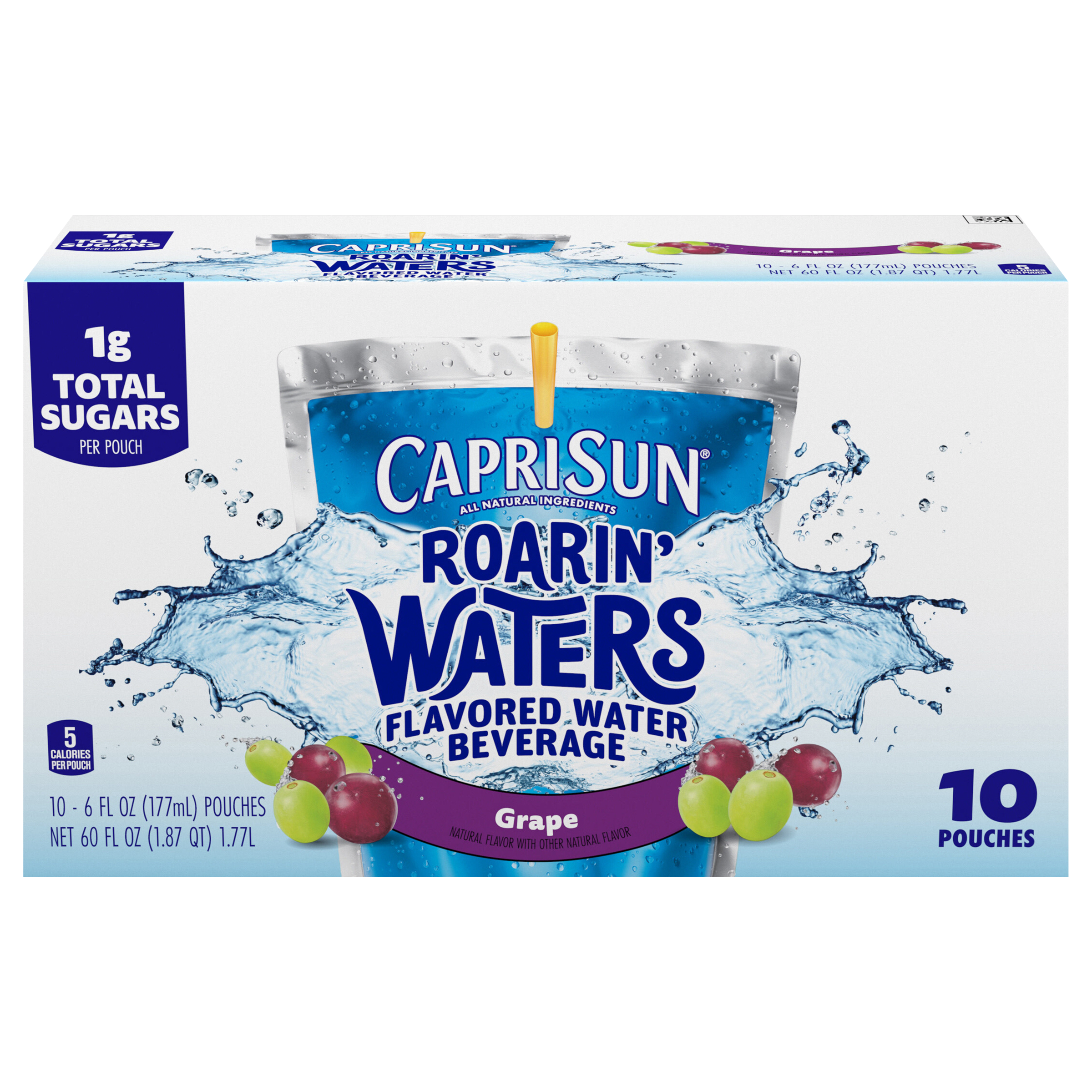 Grape Naturally Flavored Water Beverage