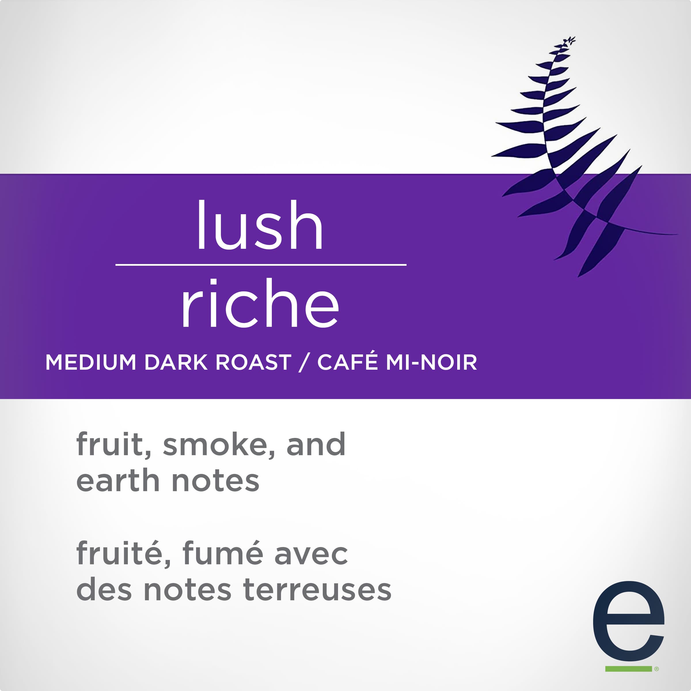 Lush Medium Dark Roast 100% Compostable Coffee Pods
