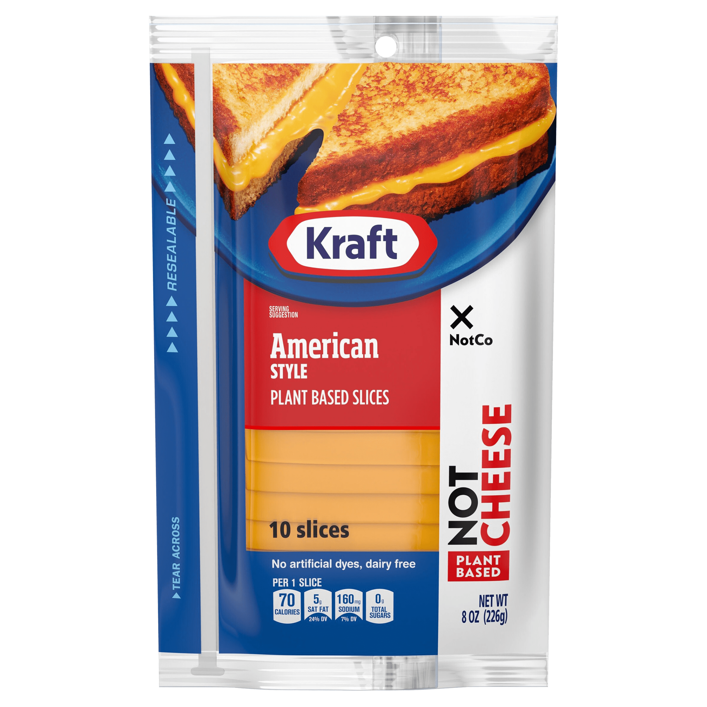 American Style Not Cheese Plant Based Slices