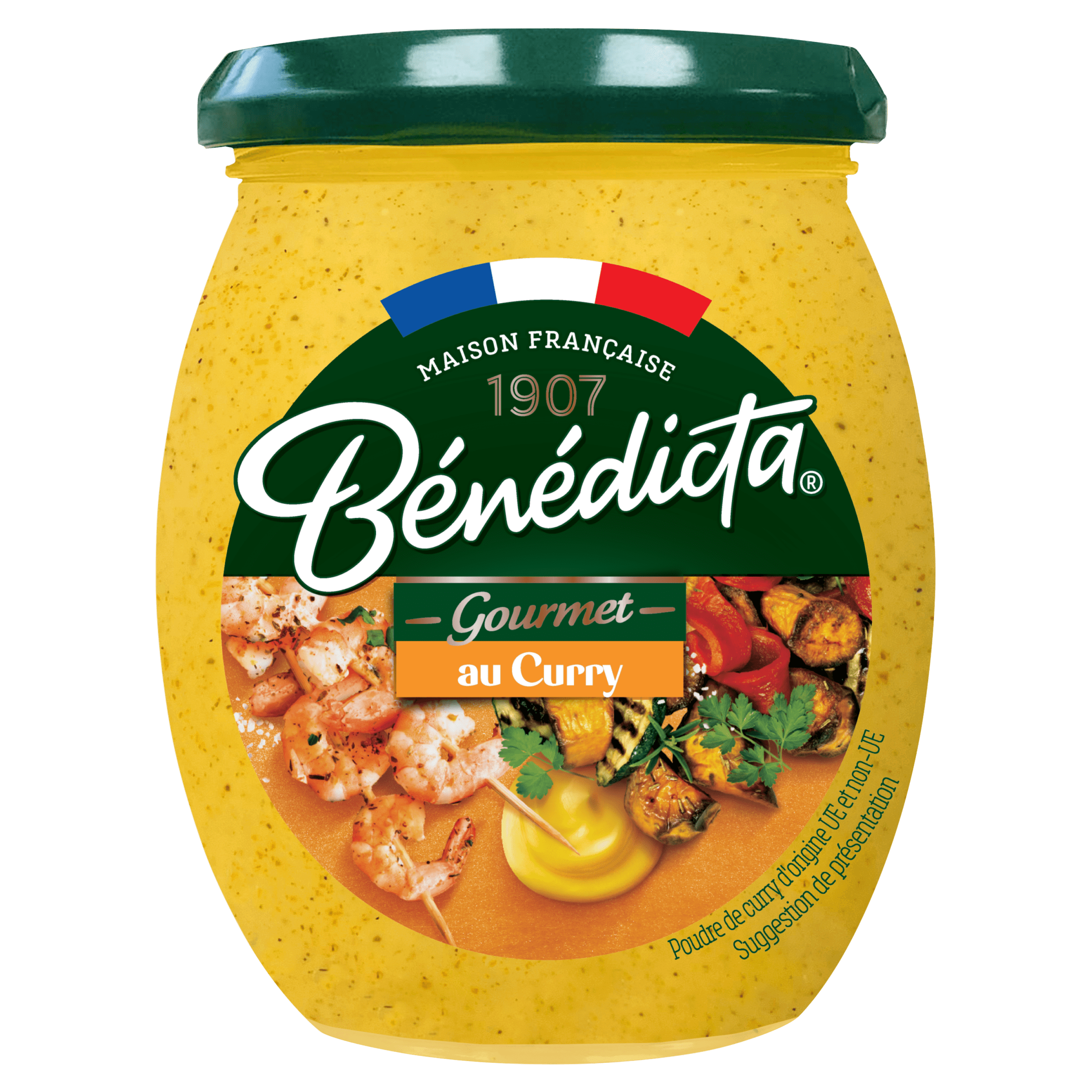 Bénédicta Sauce Gourmet au Curry Bocal 270g