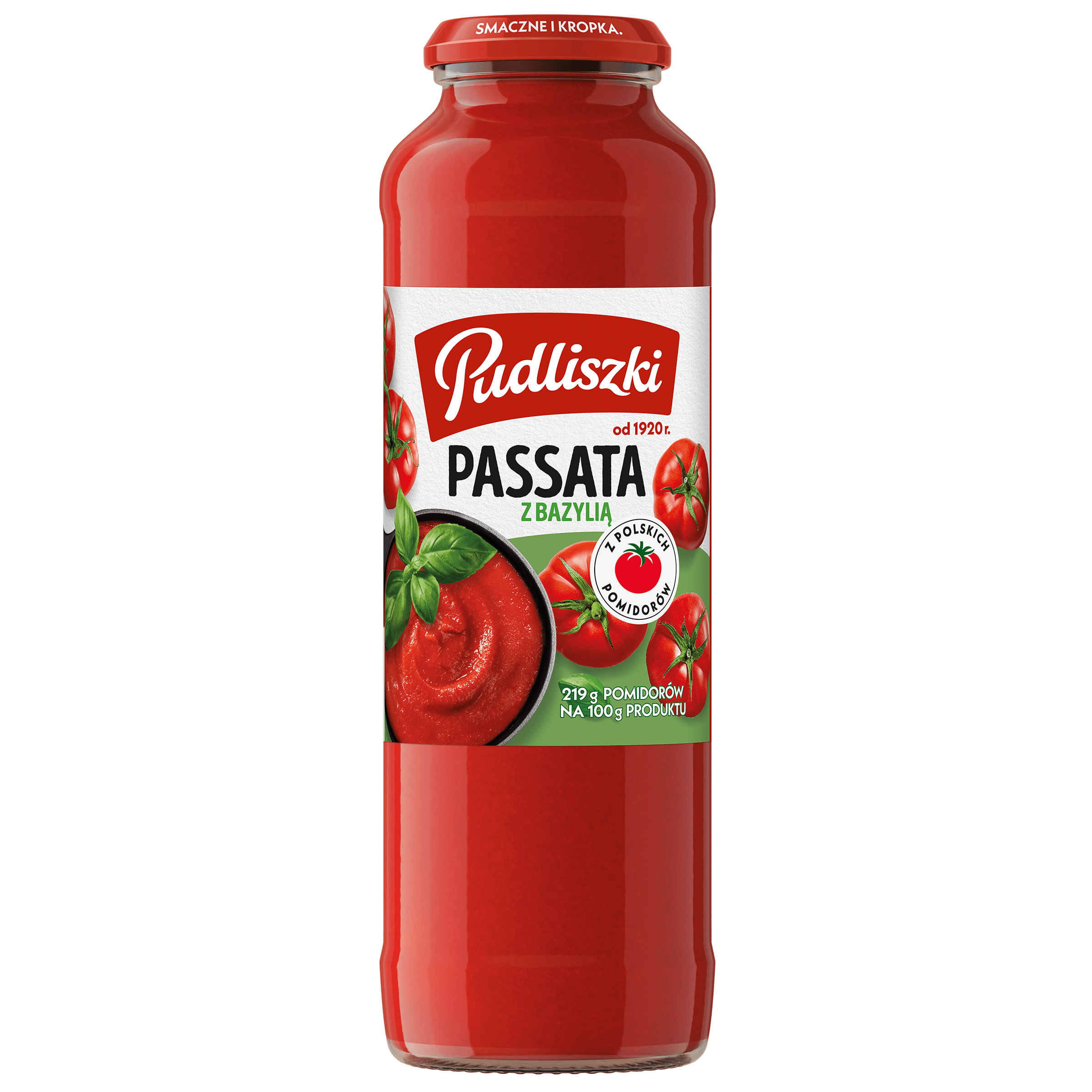 Passata z bazylią 700 g