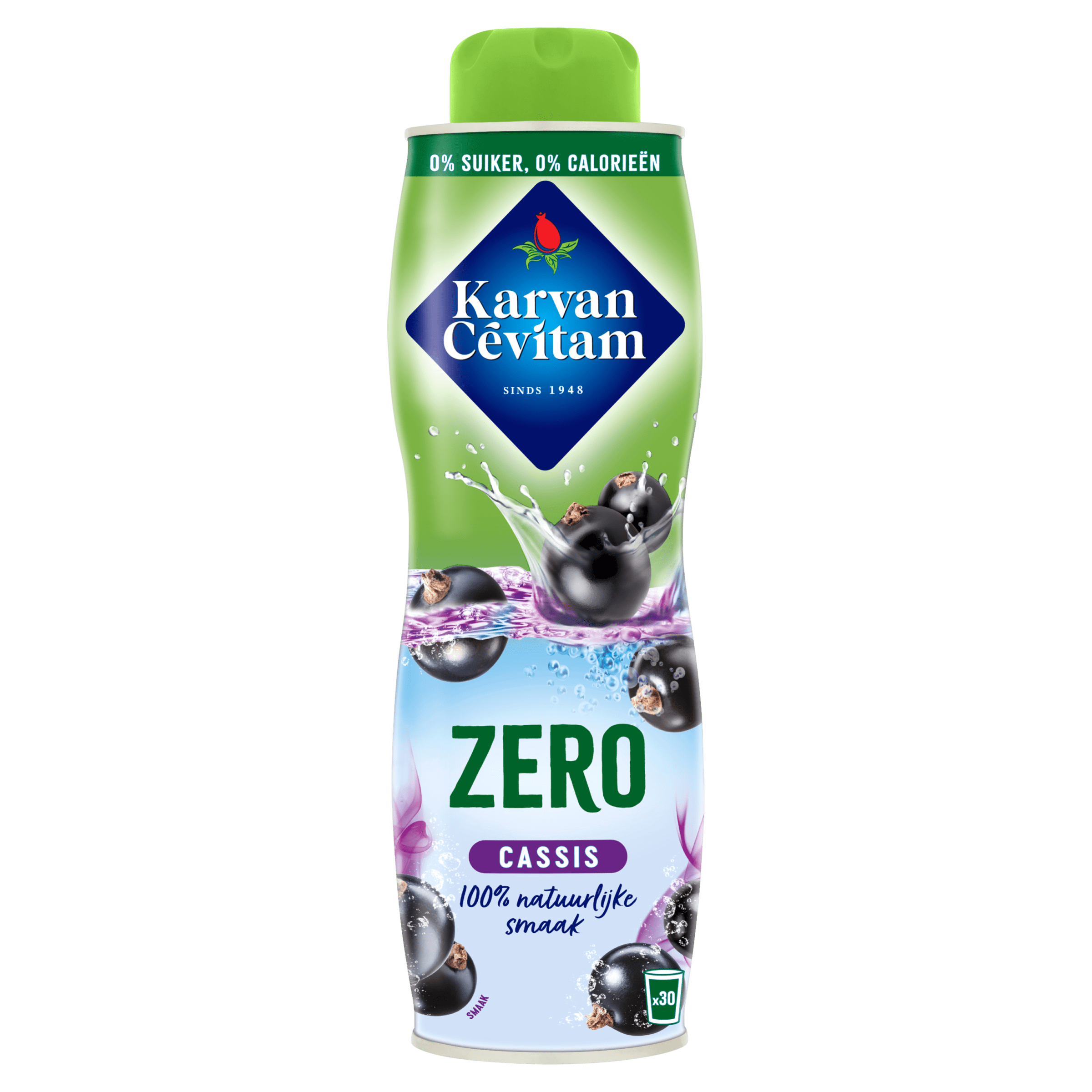 Zero Cassis 600 ml Fles