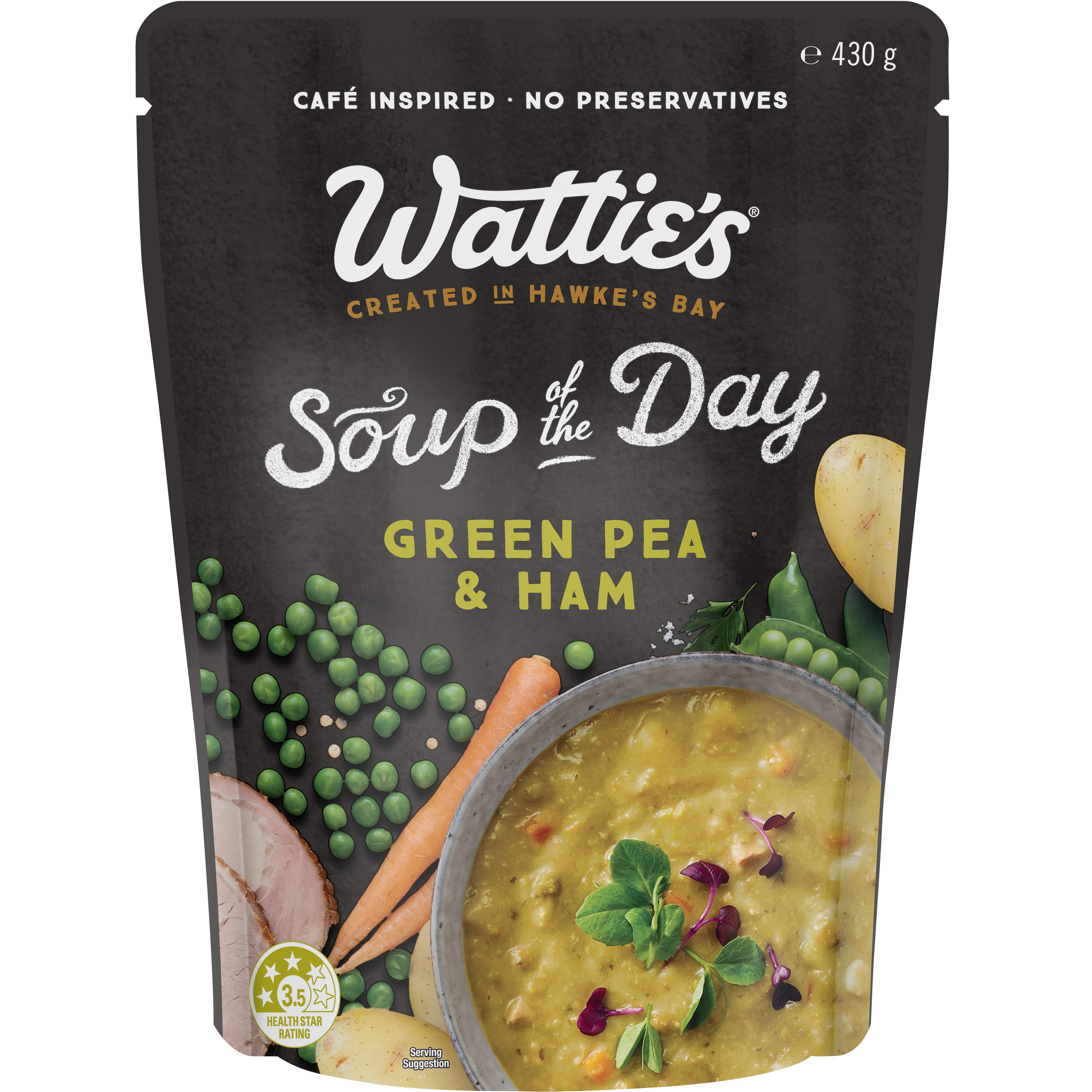 Wattie's® Soup of the Day® Green Pea & Ham 430g