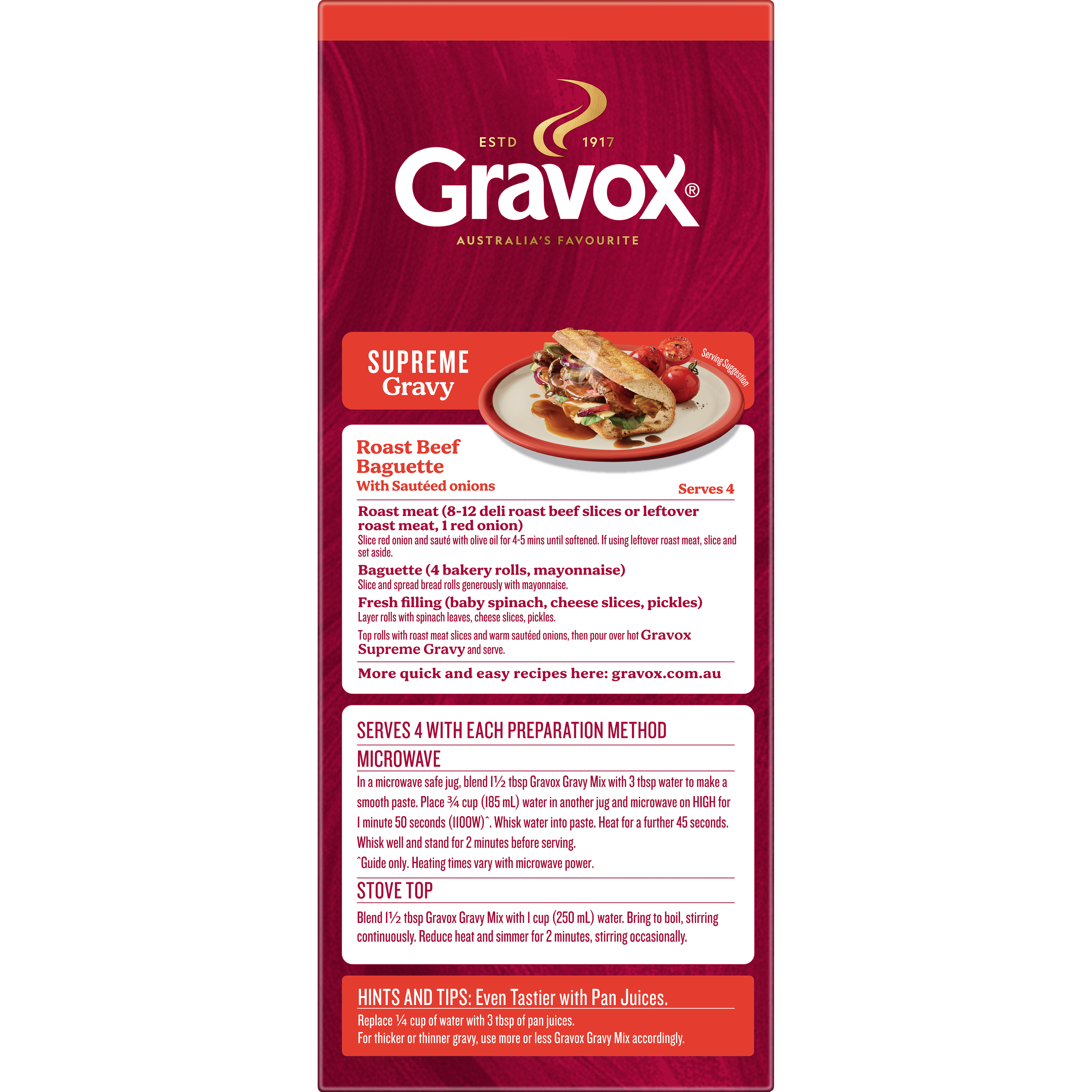 Gravox® Supreme Gravy 425g