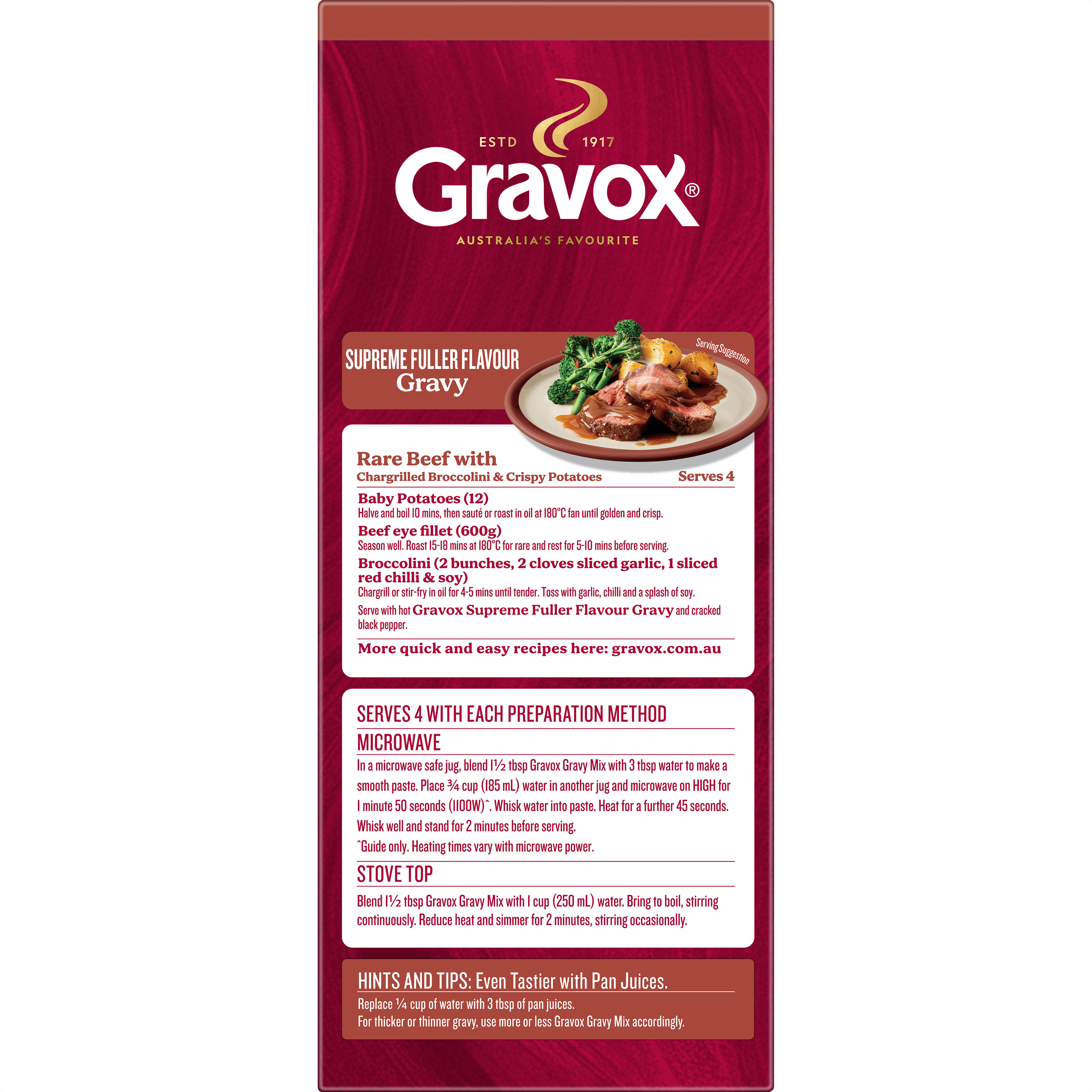 Gravox® Supreme Fuller Flavour Gravy 425g