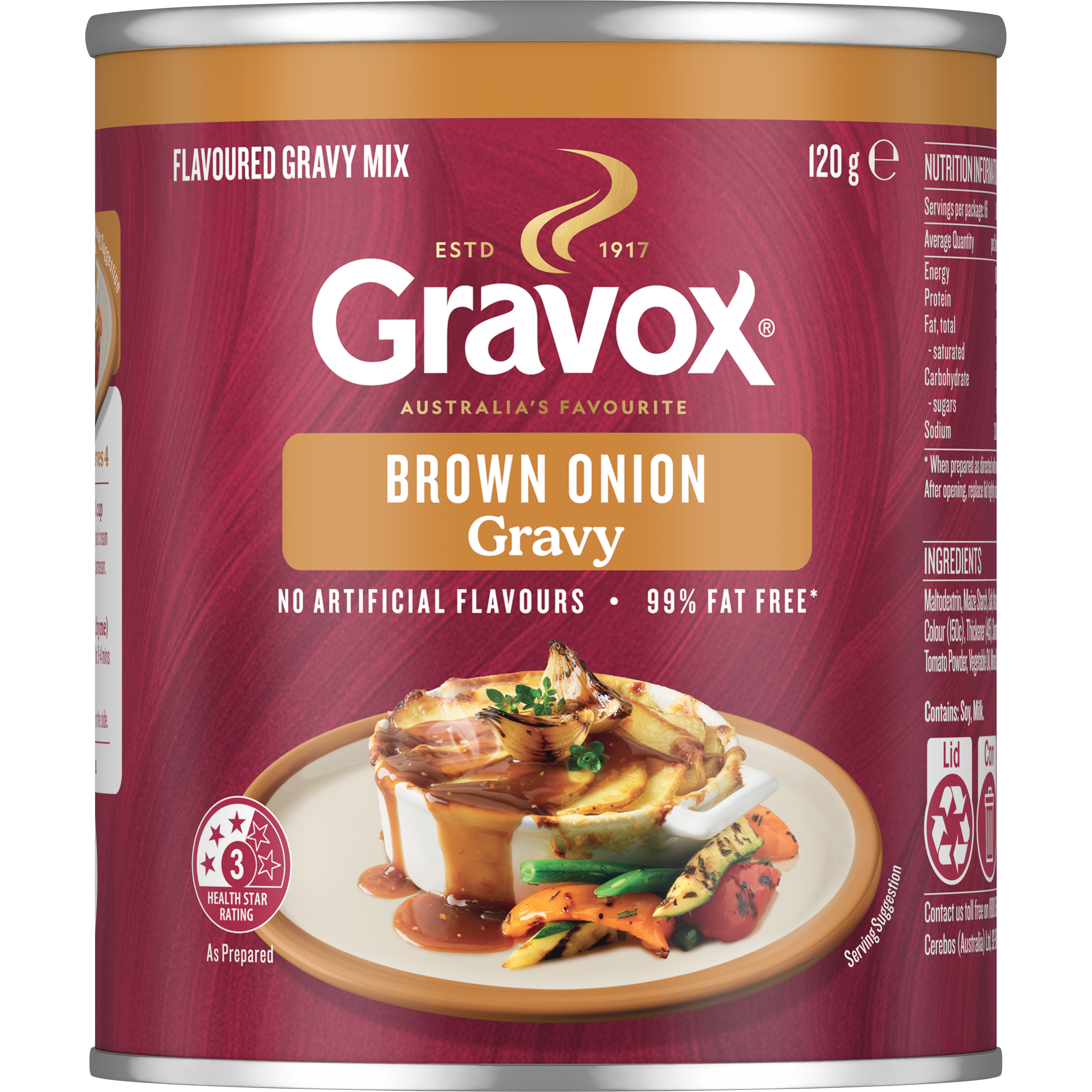 Gravox®  Brown Onion Gravy 120g