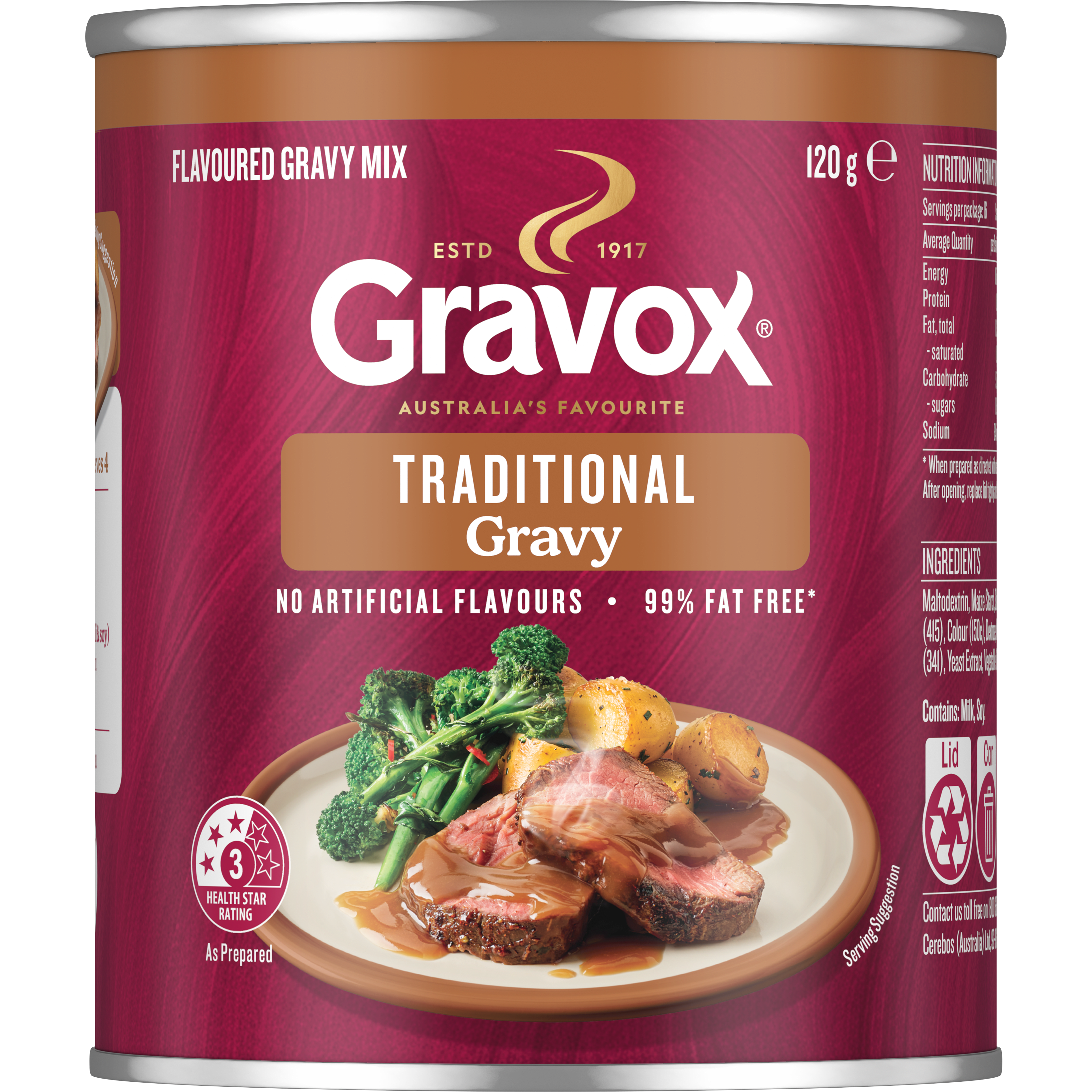 Gravox® Traditional Gravy Mix 120g