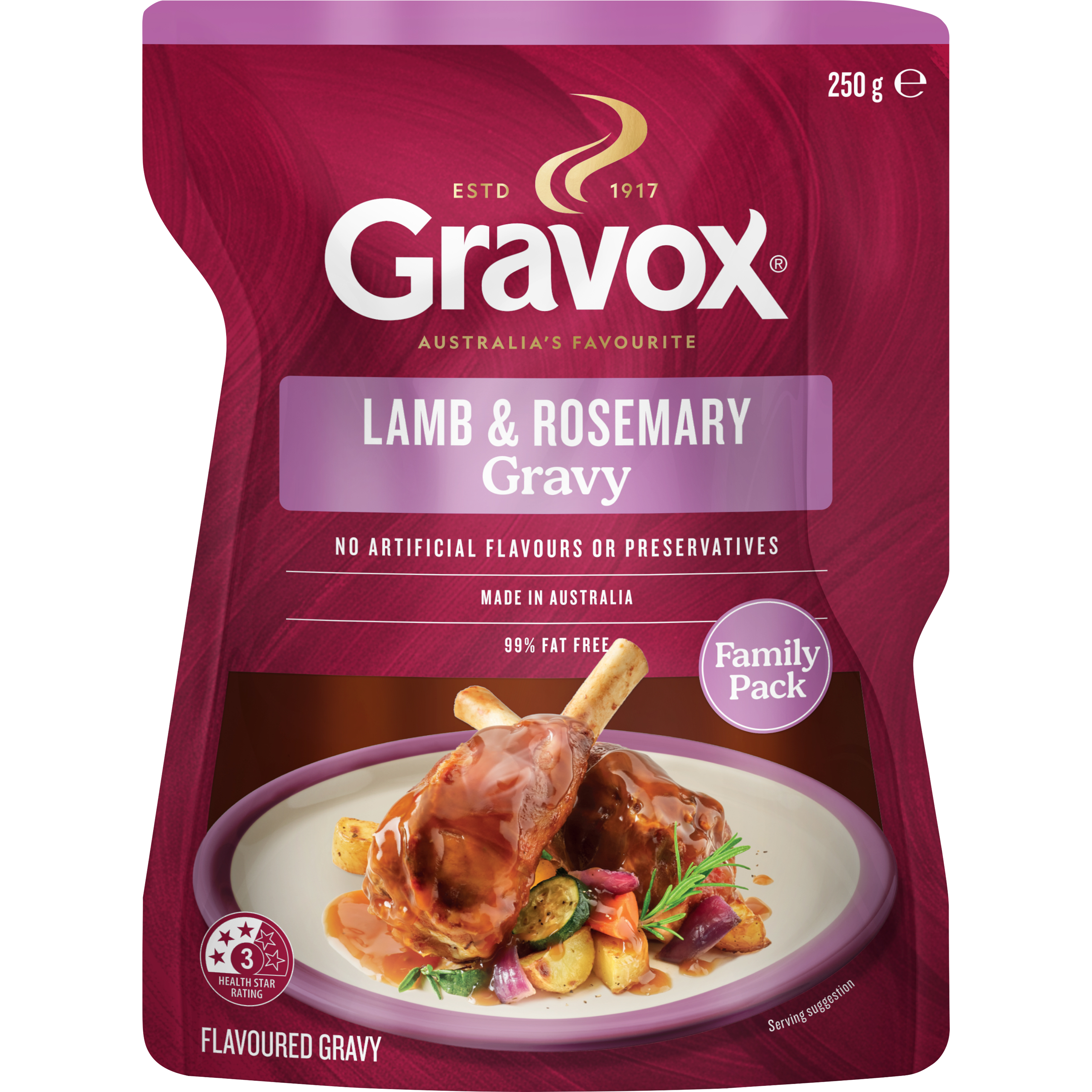 Gravox® Lamb and Rosemary Gravy 250g