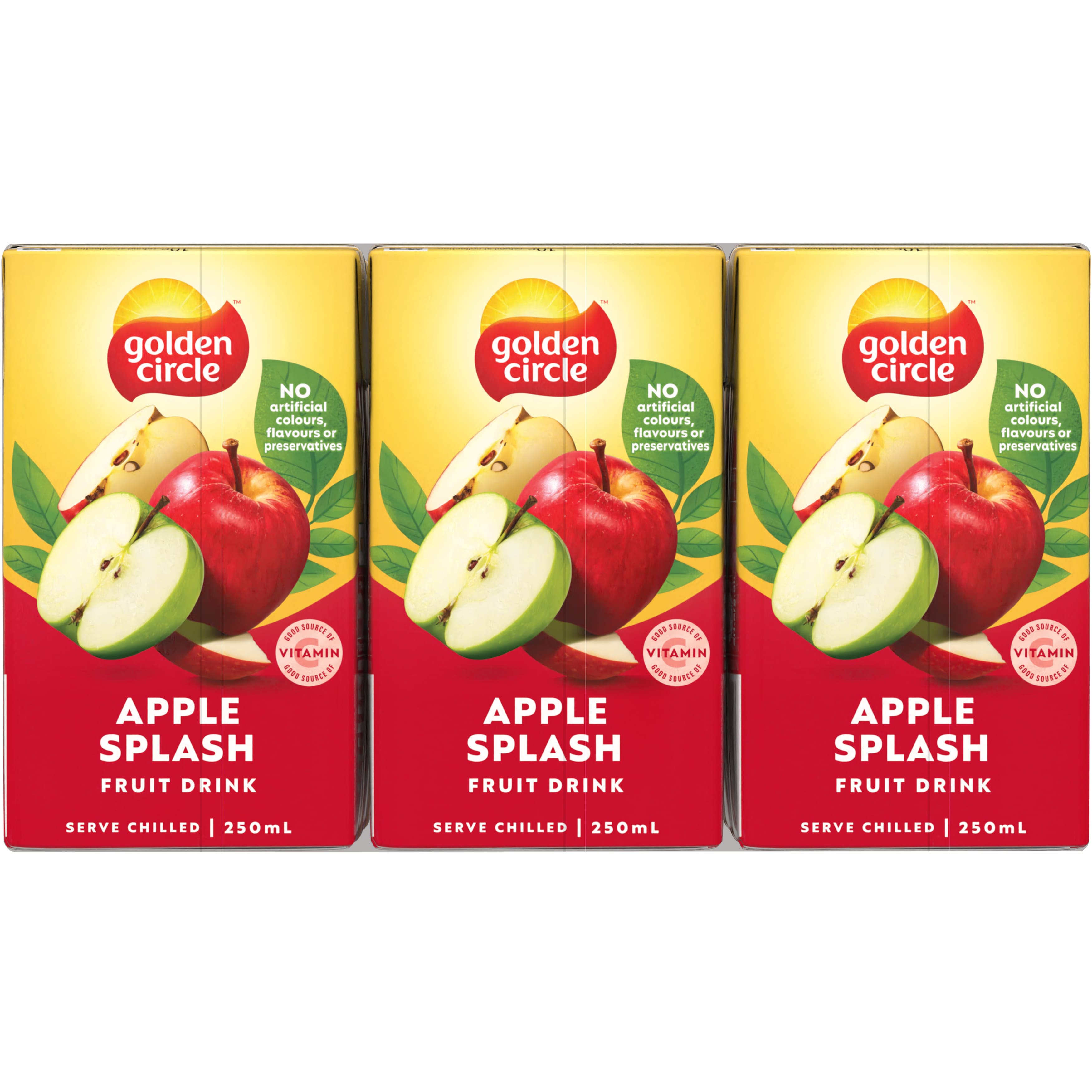 Golden Circle® Apple Splash Fruit Drink 6x250mL