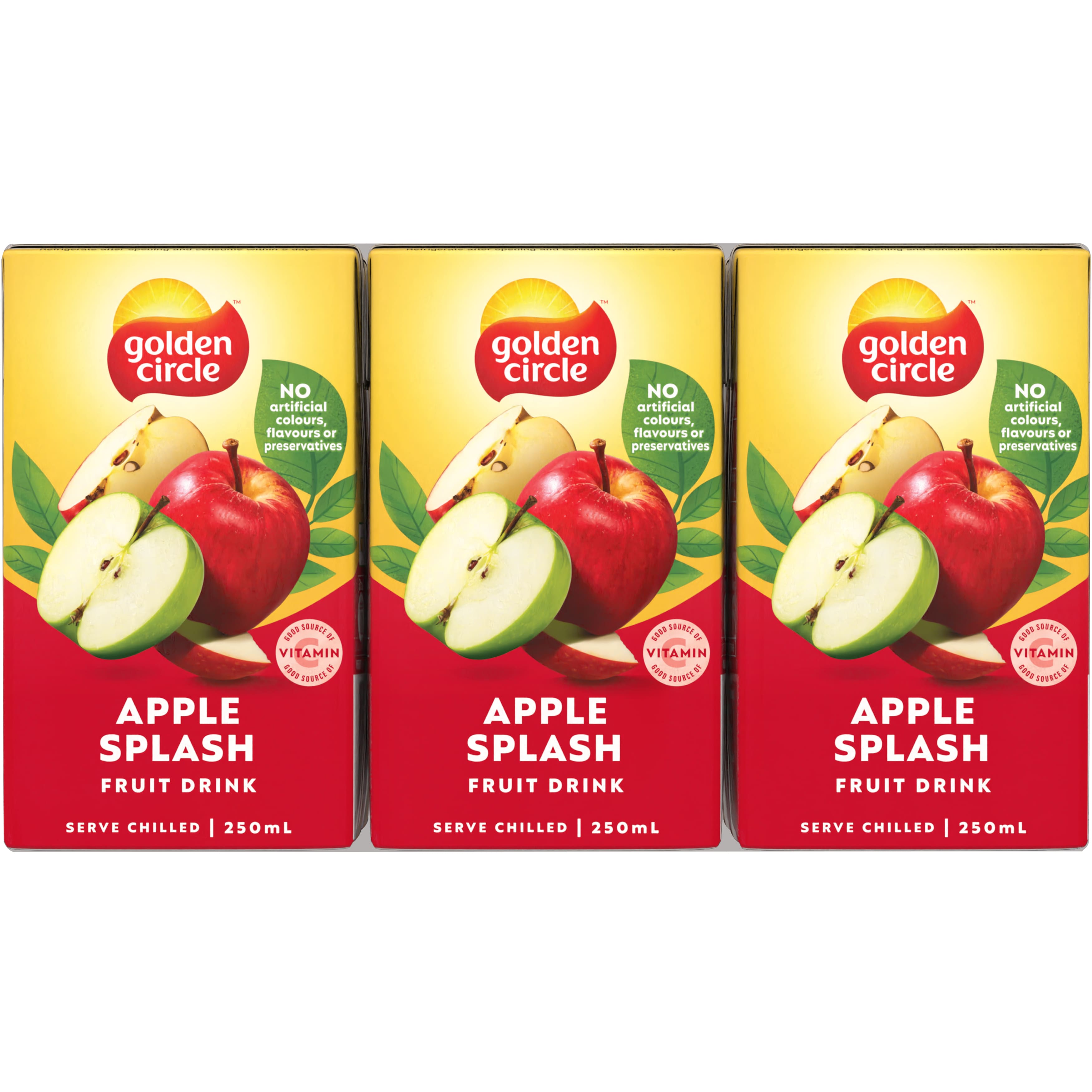 Golden Circle® Apple Splash Fruit Drink 6x250mL