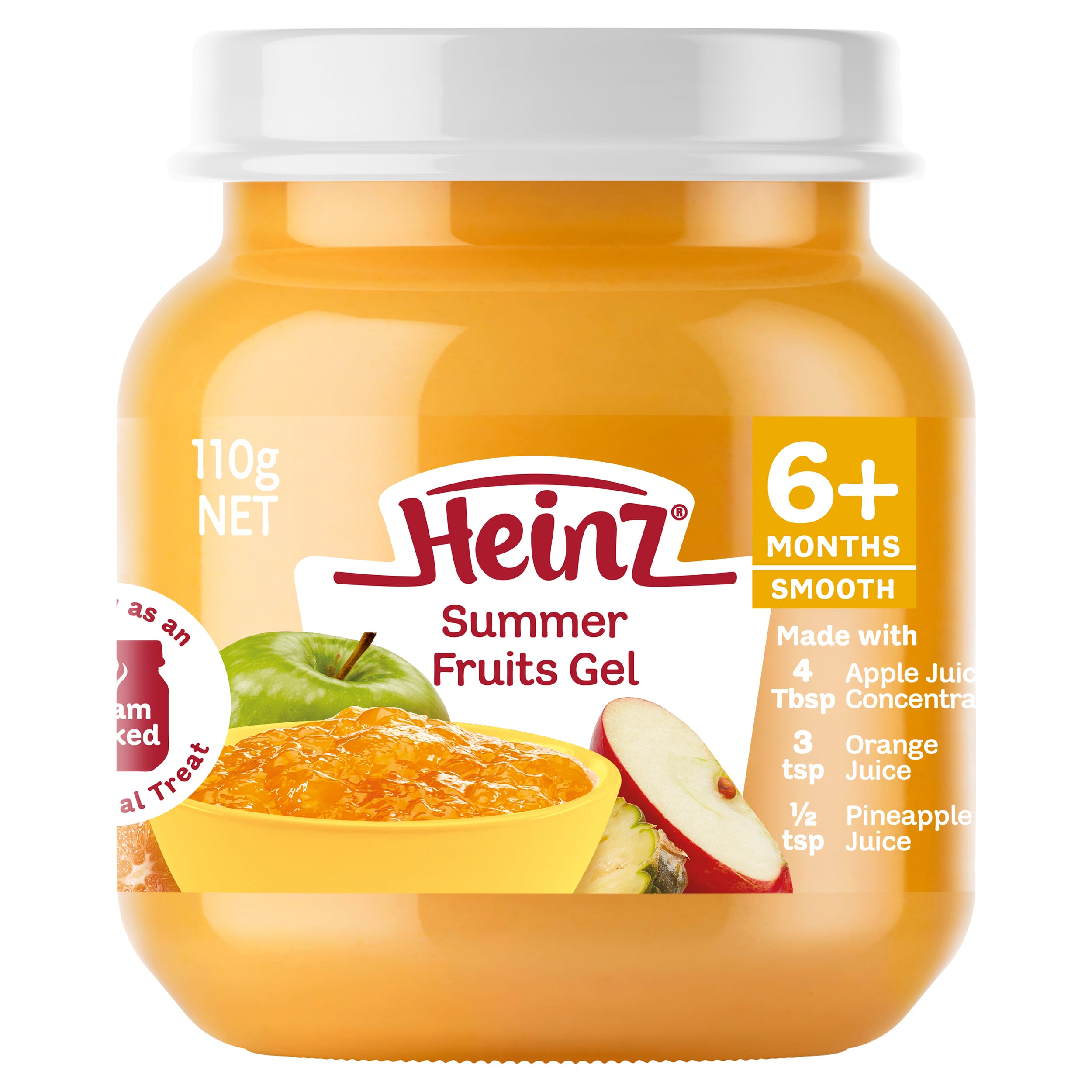 Heinz® Summer Fruits Gel 6+ months 110g