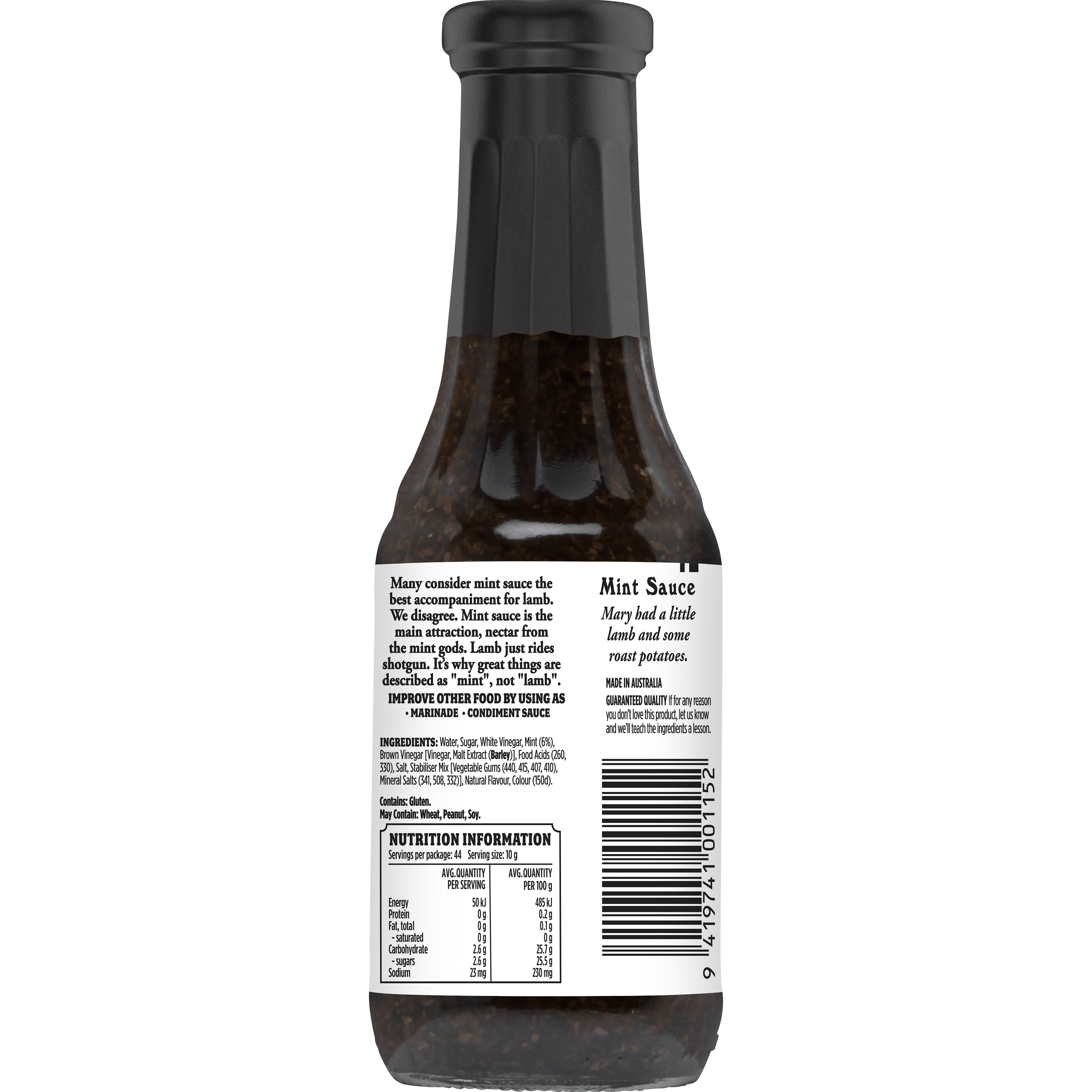 F. Whitlock & Sons® Thick Mint Sauce 440g