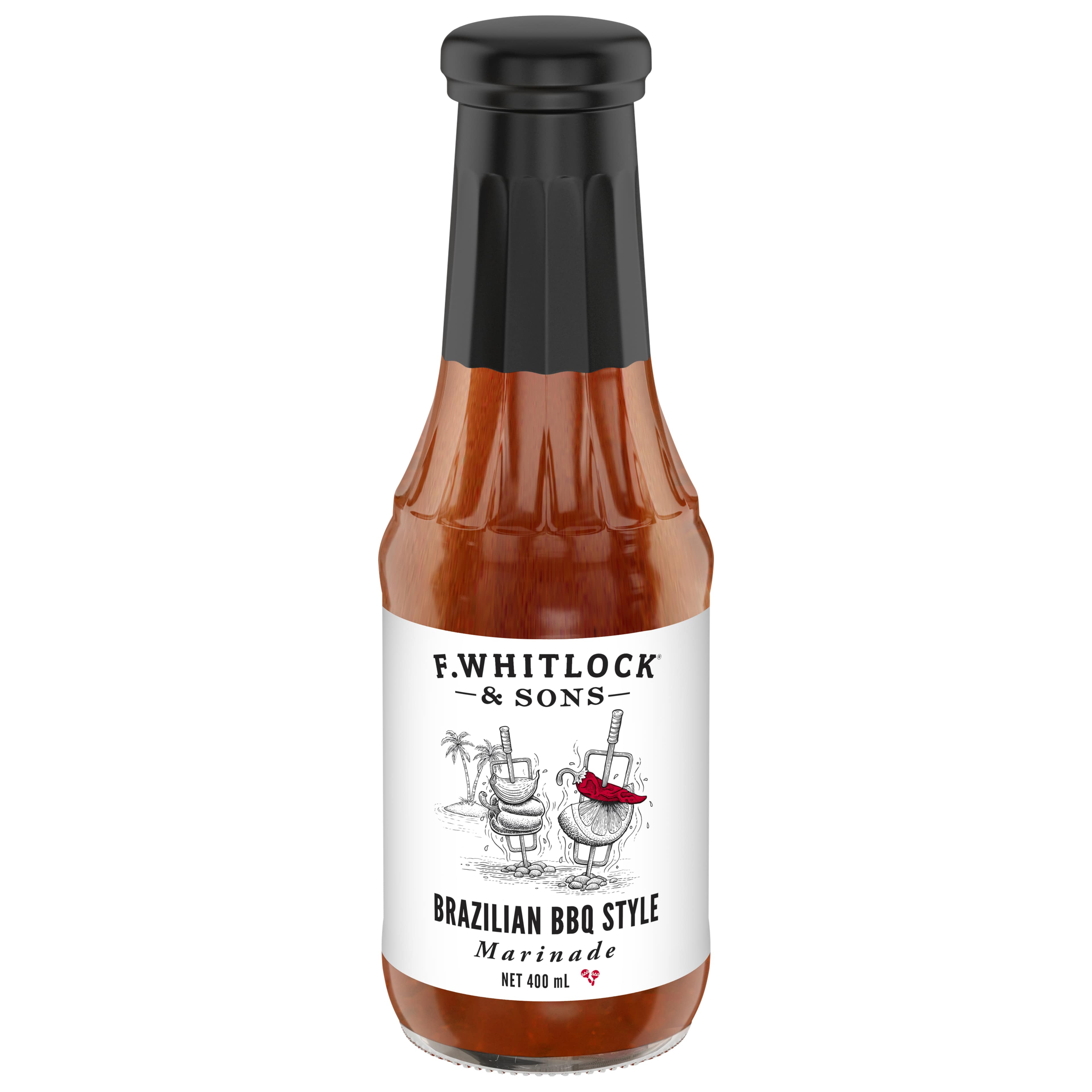 F. Whitlock & Sons® Brazilian BBQ Style Marinade 400mL
