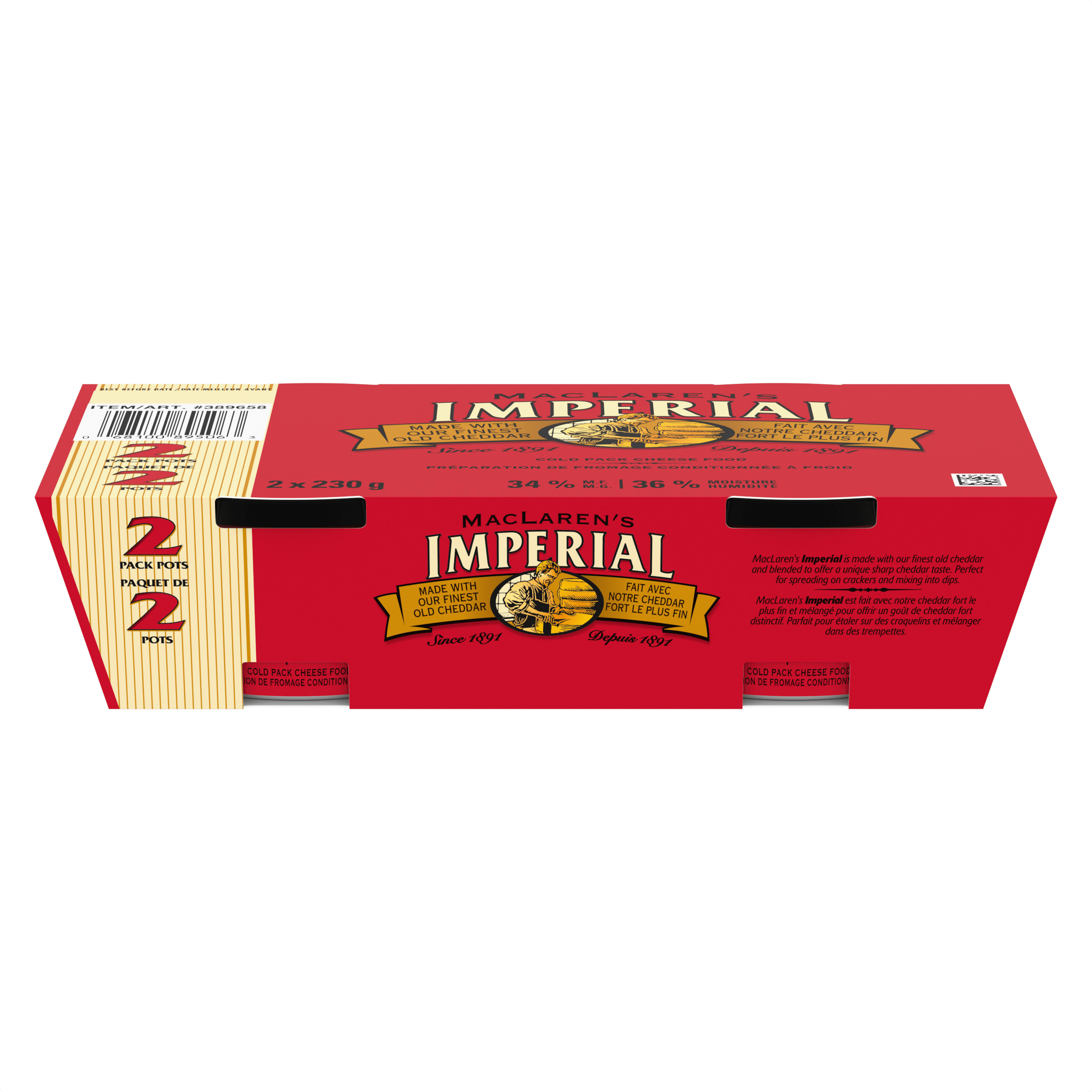 Maclaren's Imperial Sharp Cold Pack Cheddar Cheese Product