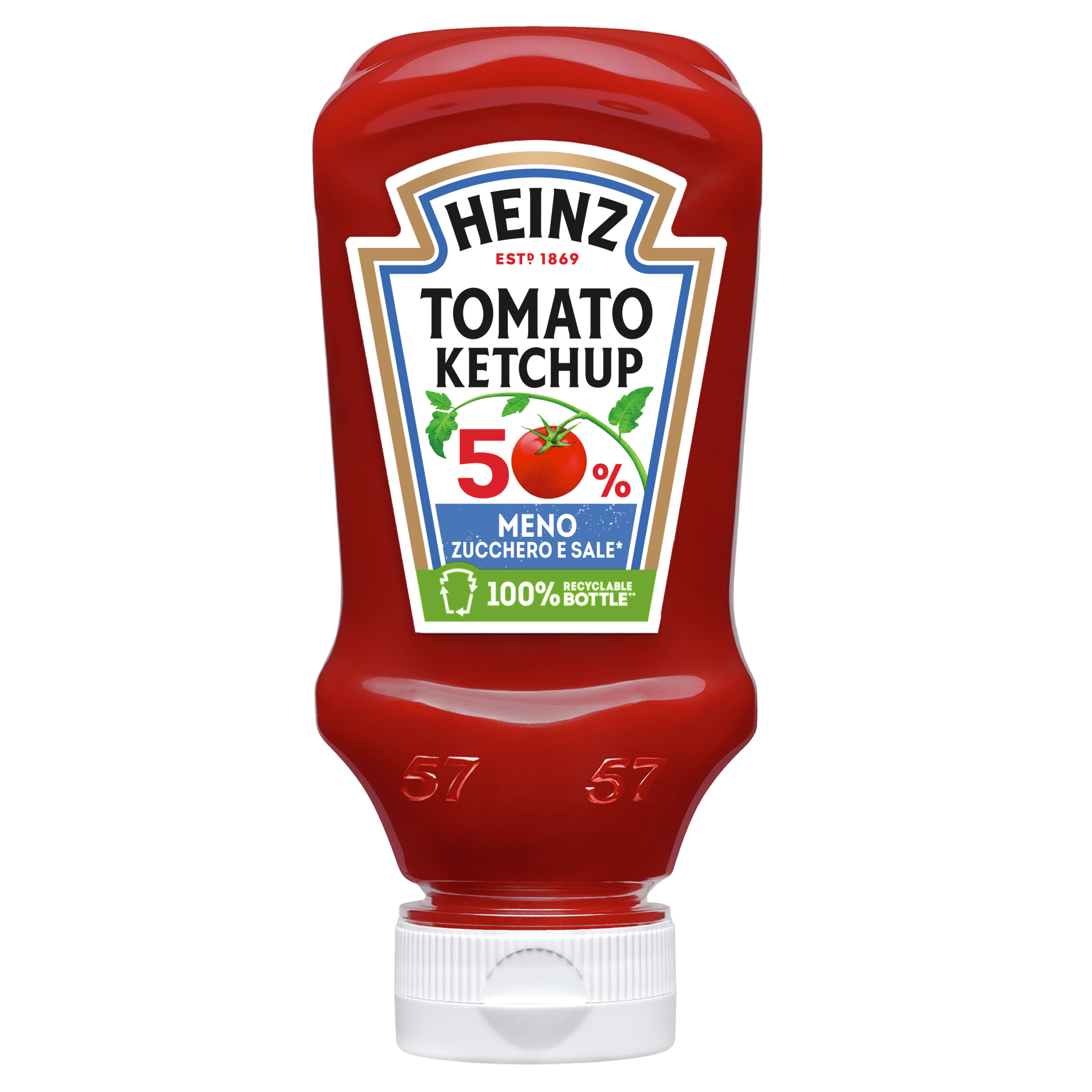 Tomato Ketchup 50% Minder Suikers & Zout 220ml