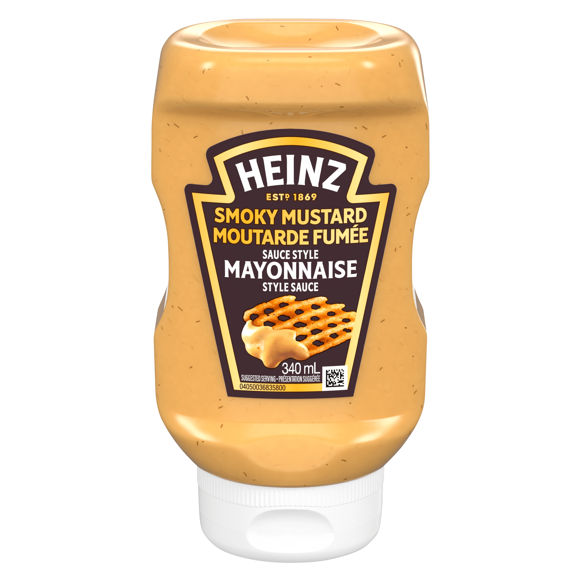 Sauce mayonnaise style moutarde fumée
