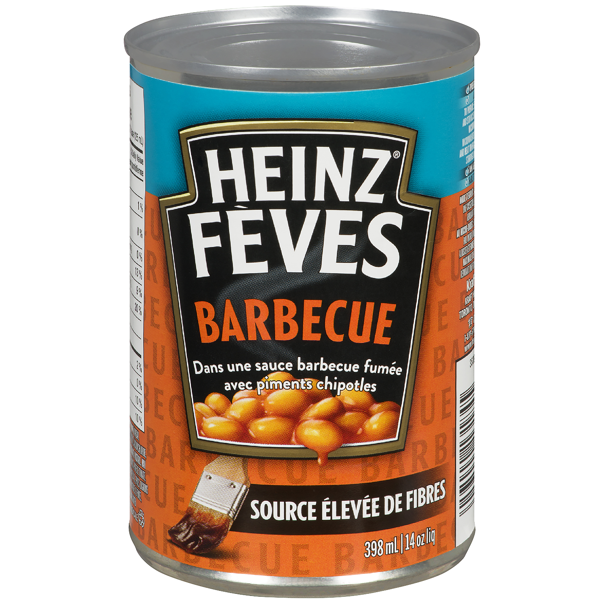 Fèves façon barbecue Chipotles dans une sauce barbecue fumée