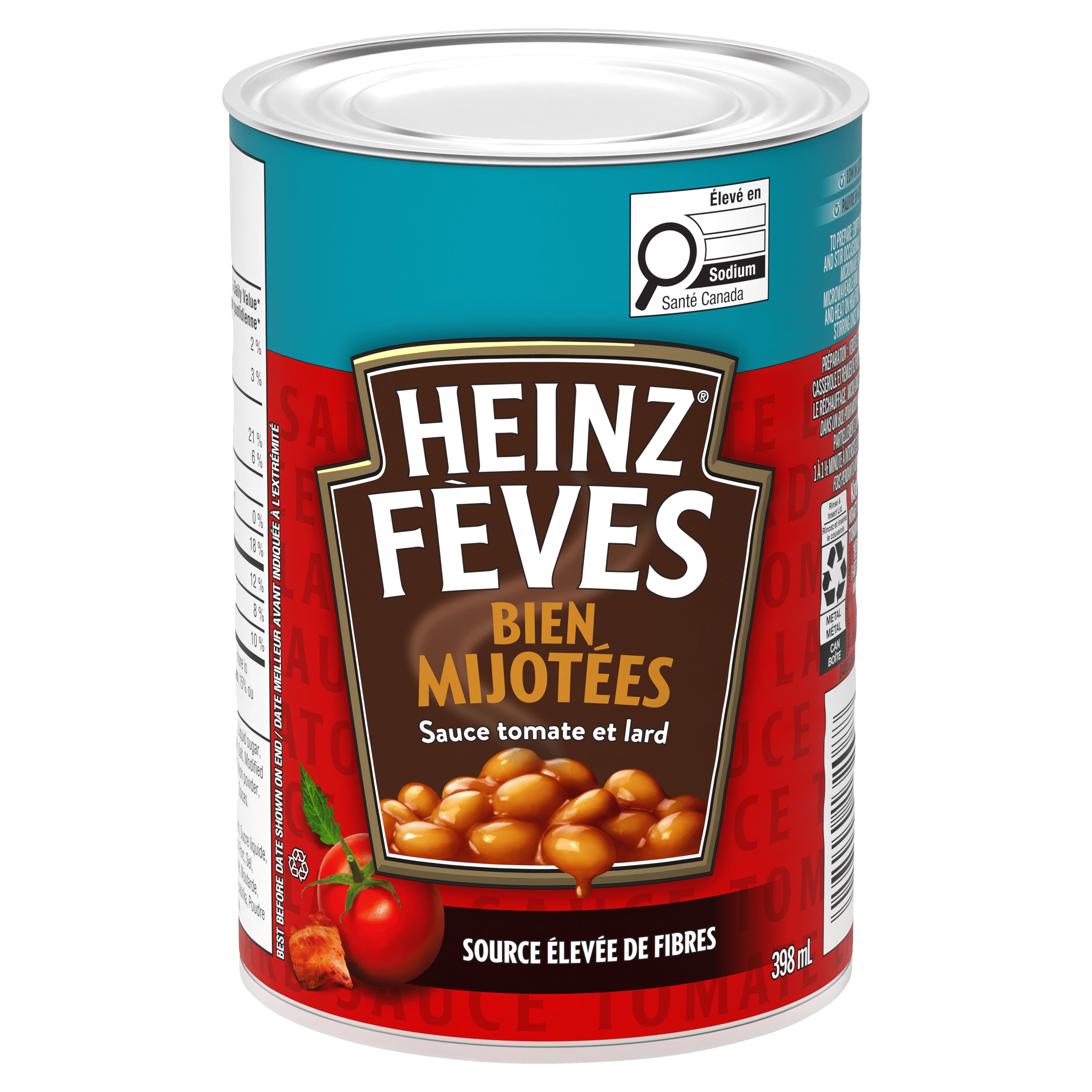 Fèves bien mijotées Lard et sauce tomate