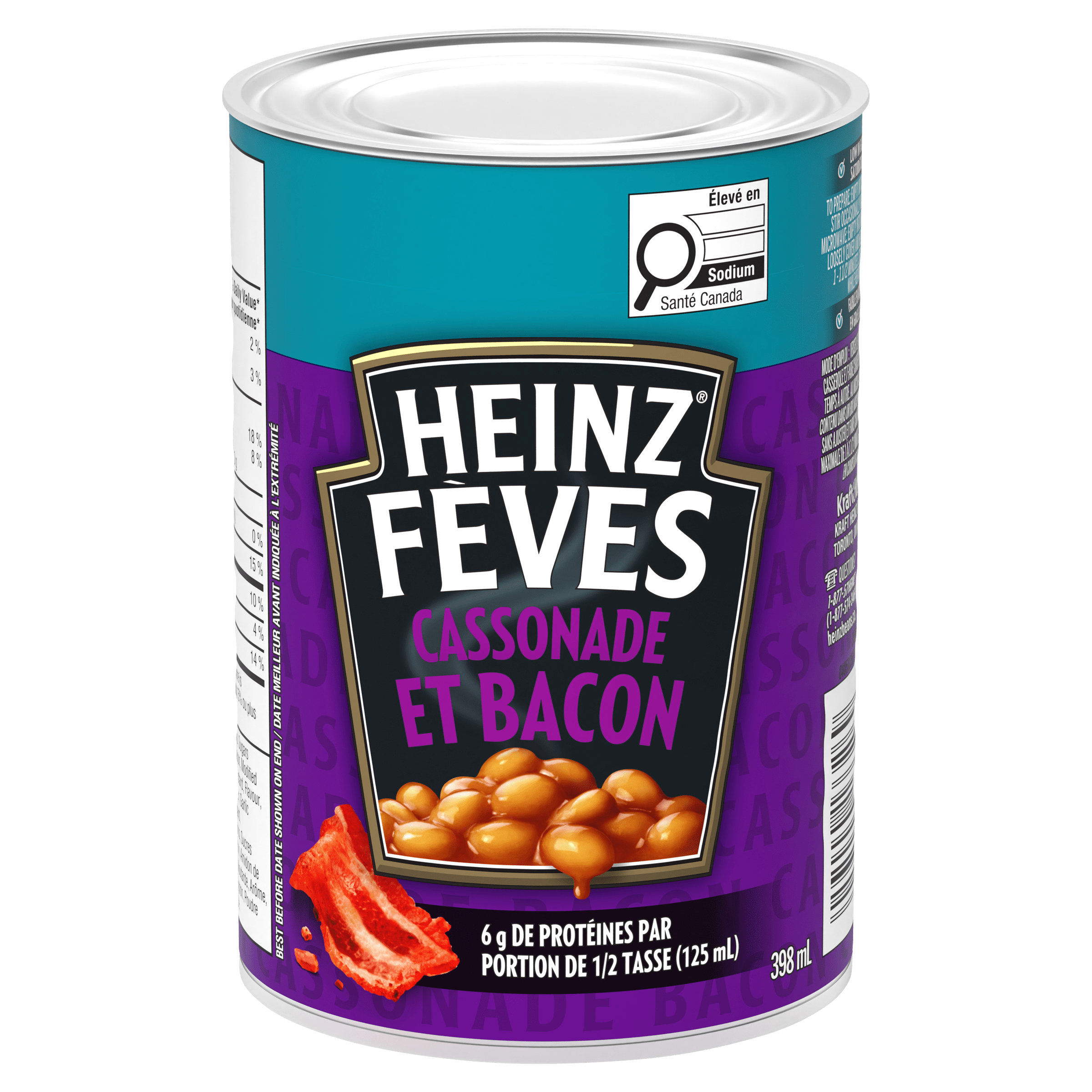 Fèves originales Cassonade et bacon