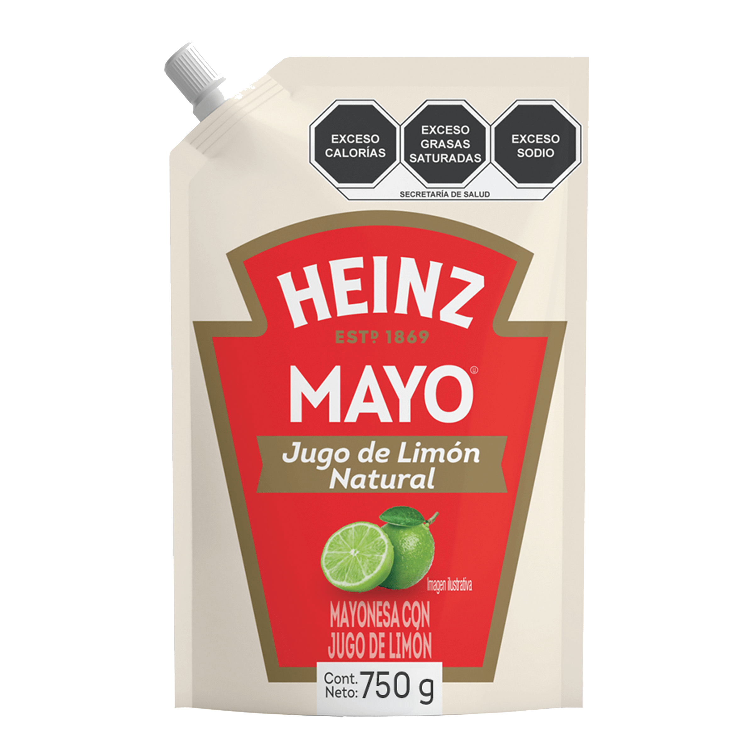 Mayonesa Limón Heinz Bolsa 750g