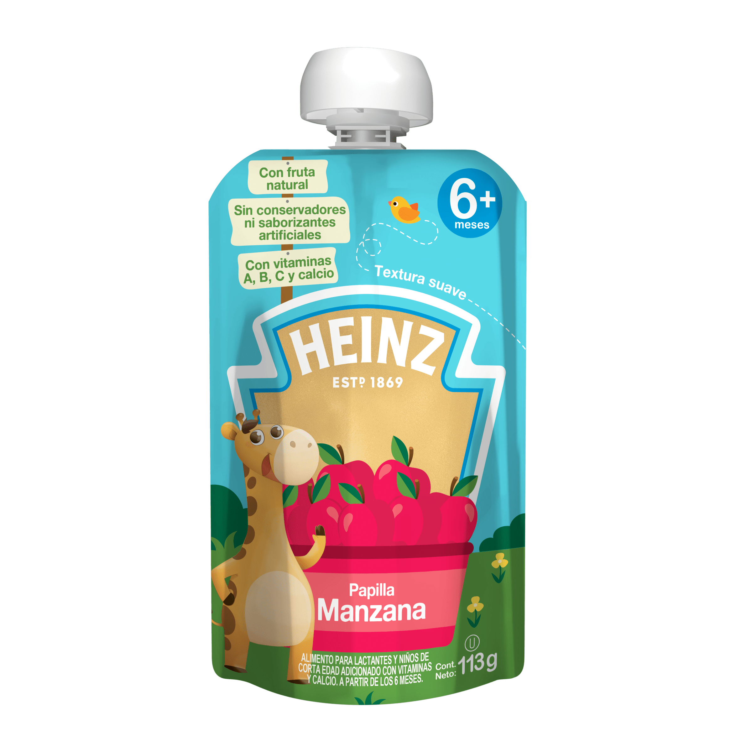 HEINZ WBF DP MANZAN MX 24/113G