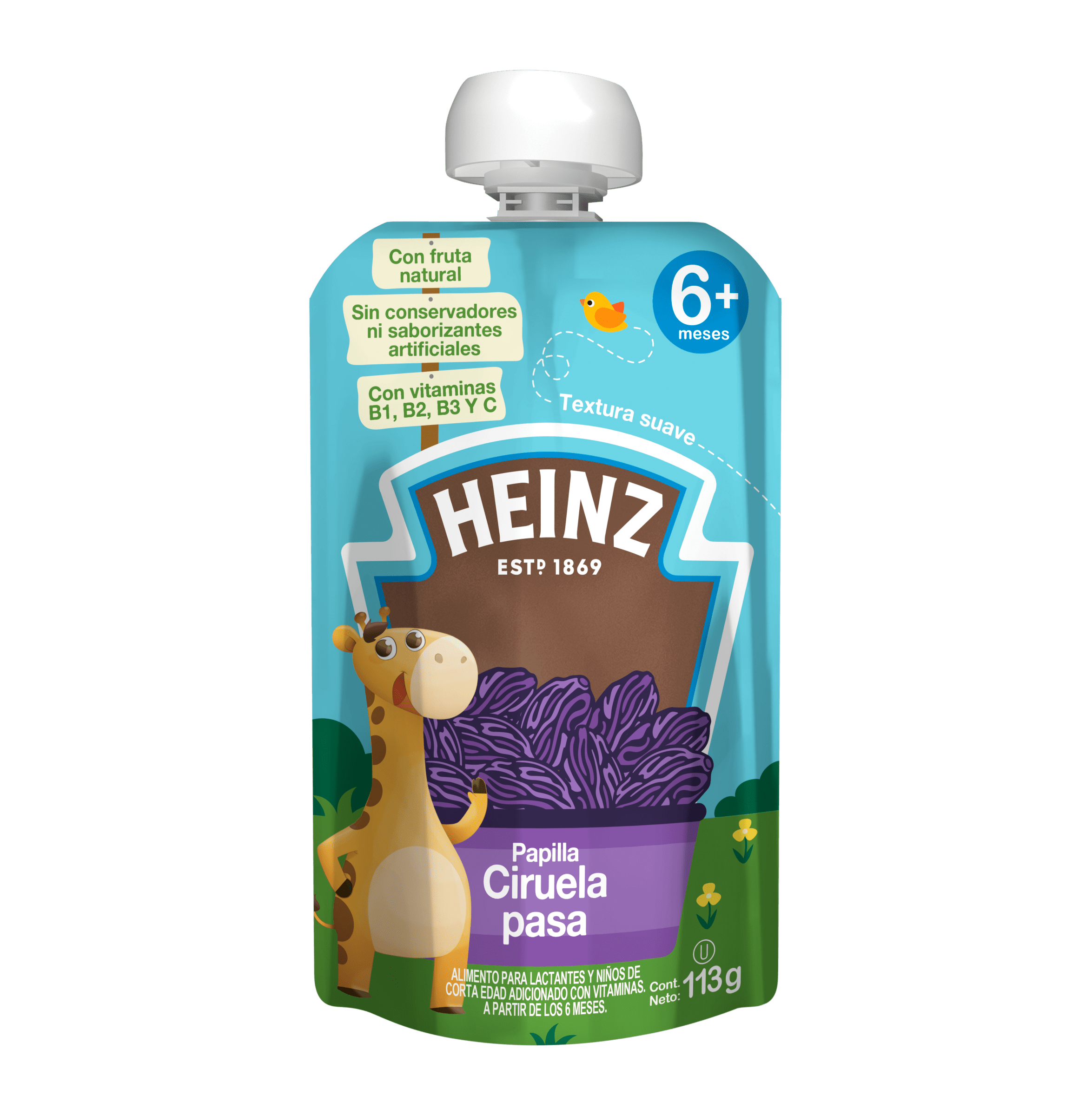 HEINZ DP CIRUELA 24 / 113G