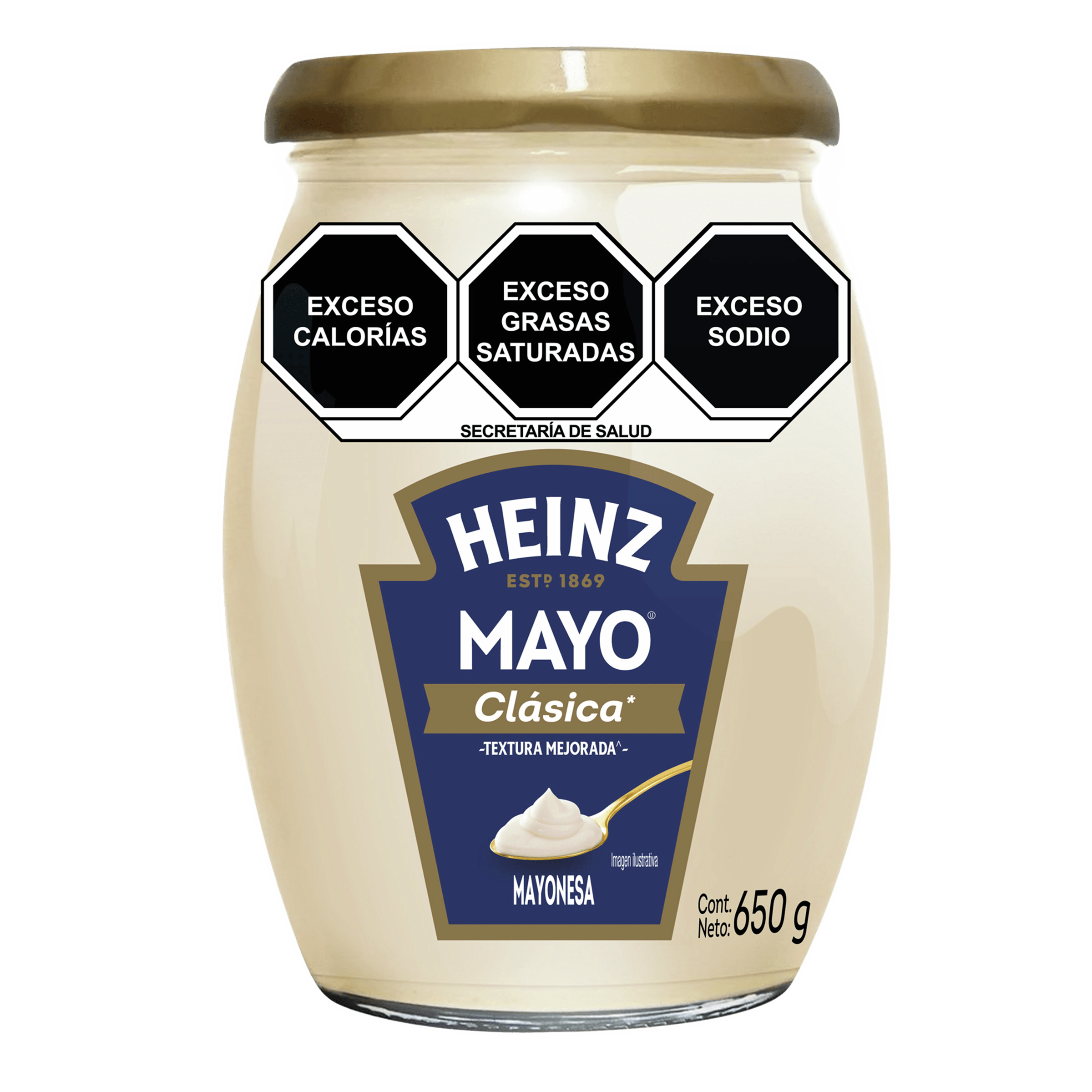 Mayonesa Cláscia Heinz Jar 650g