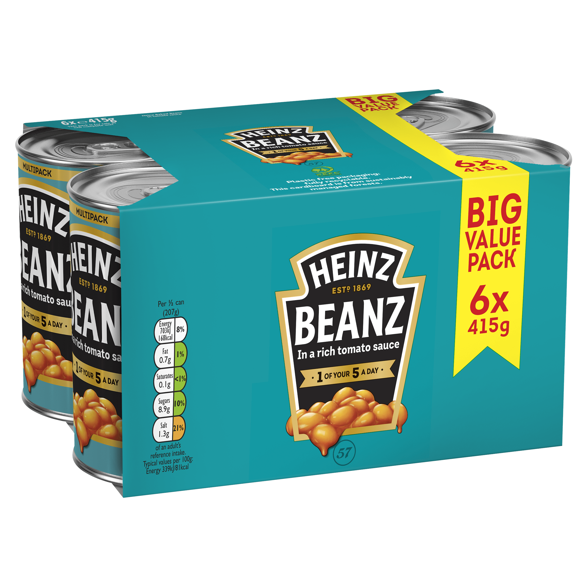 Baked Beanz 6 Pack
