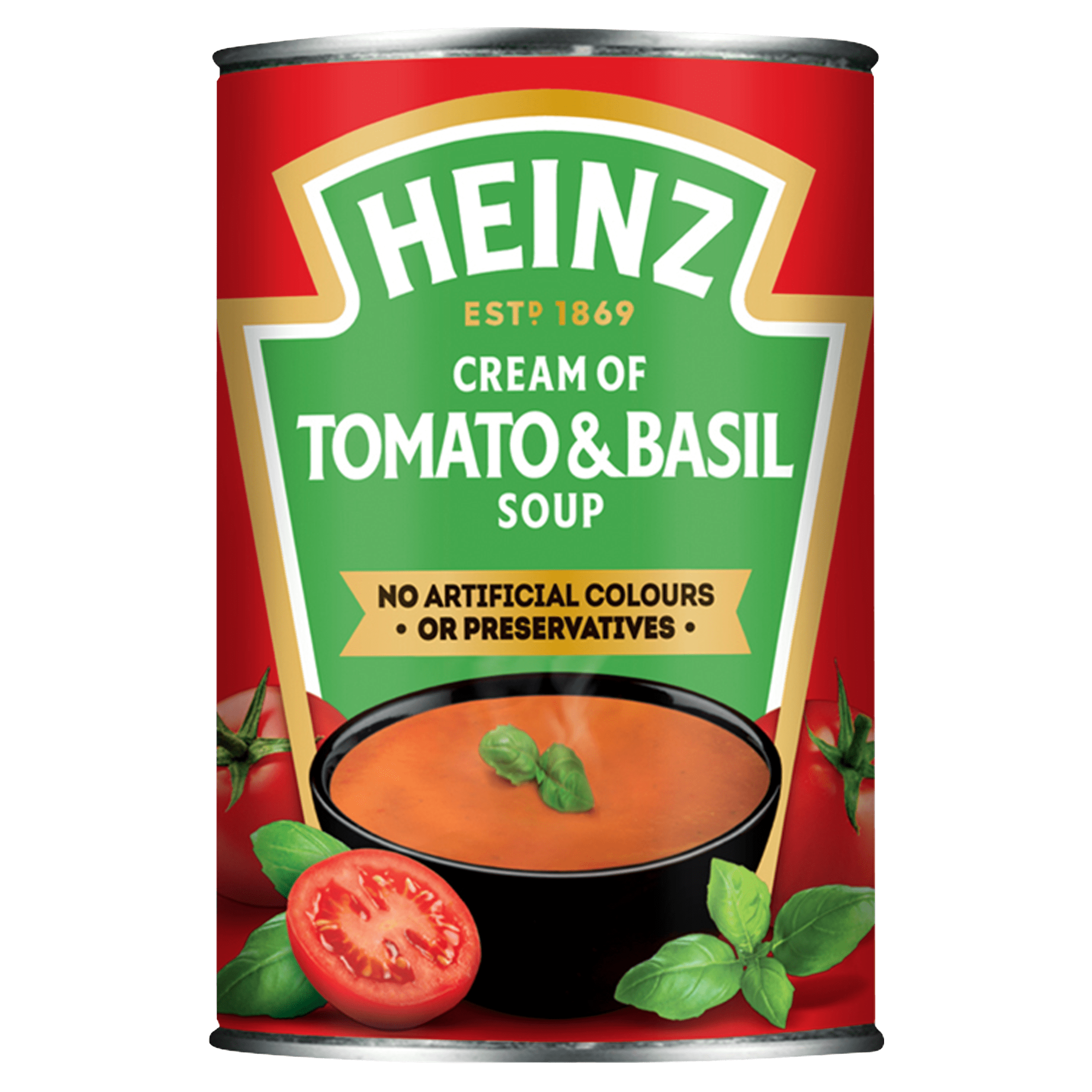 Cream of Tomato with Basil