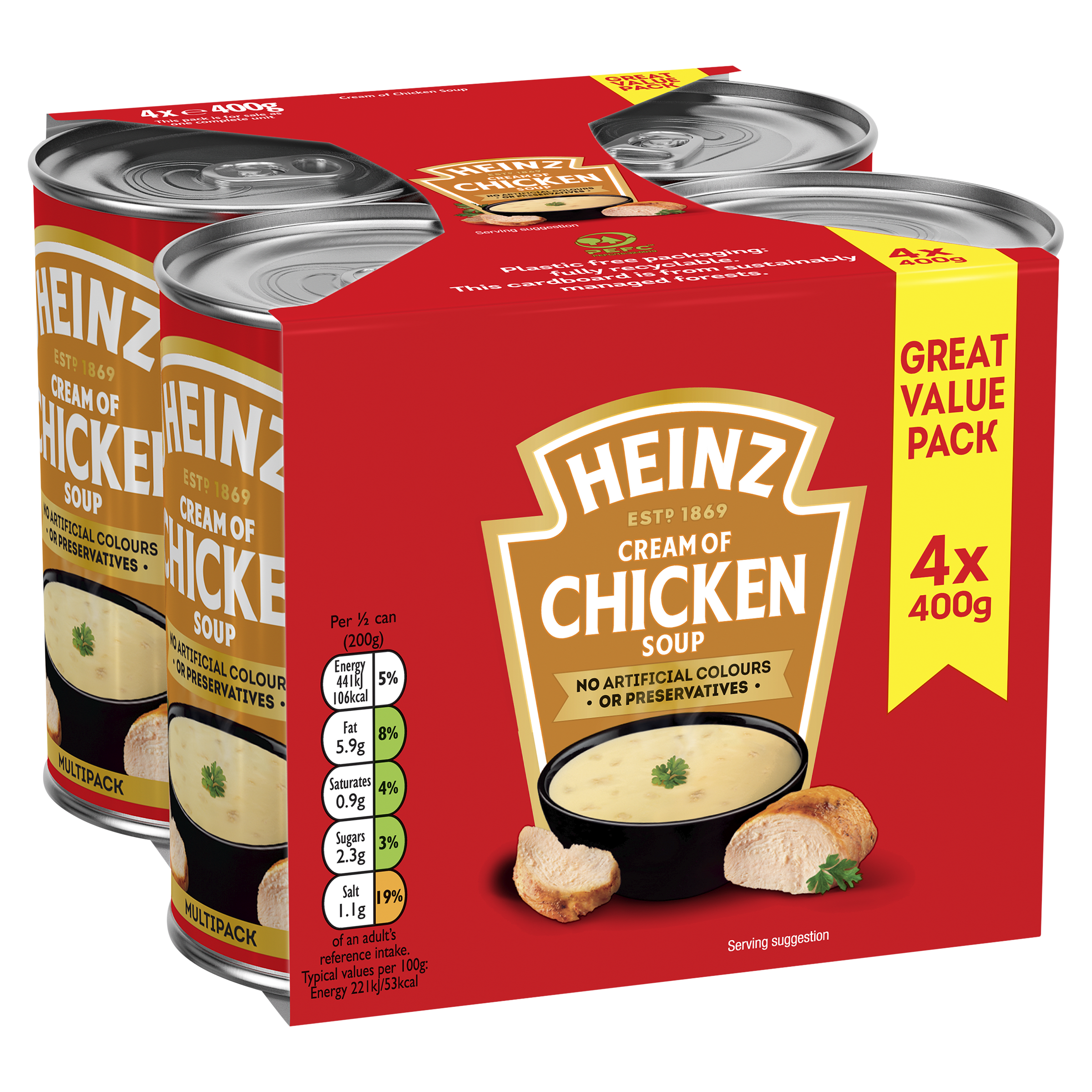 Cream of Chicken 4 Pack