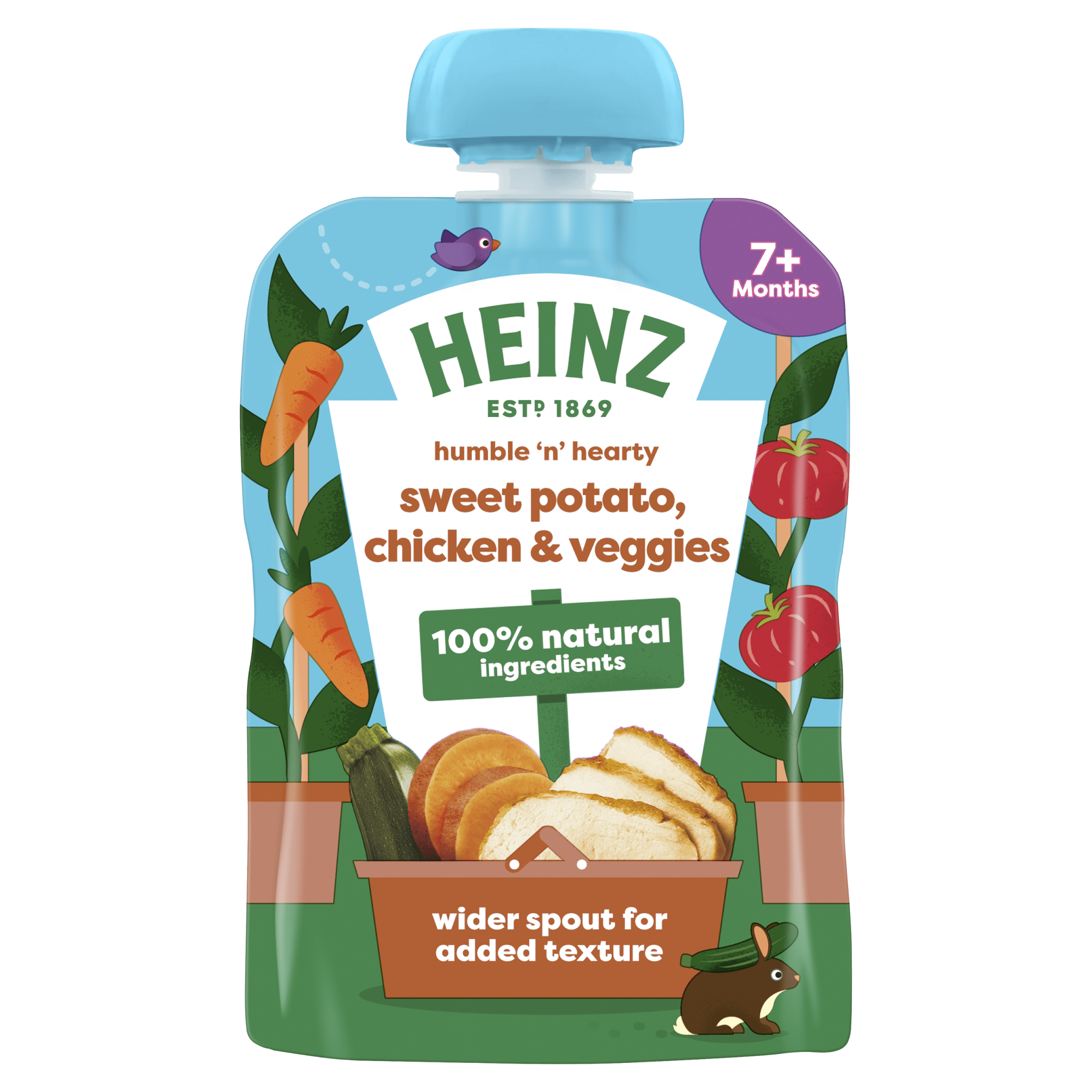 Heinz Sweet Potato, Chicken & Veggies Pouch