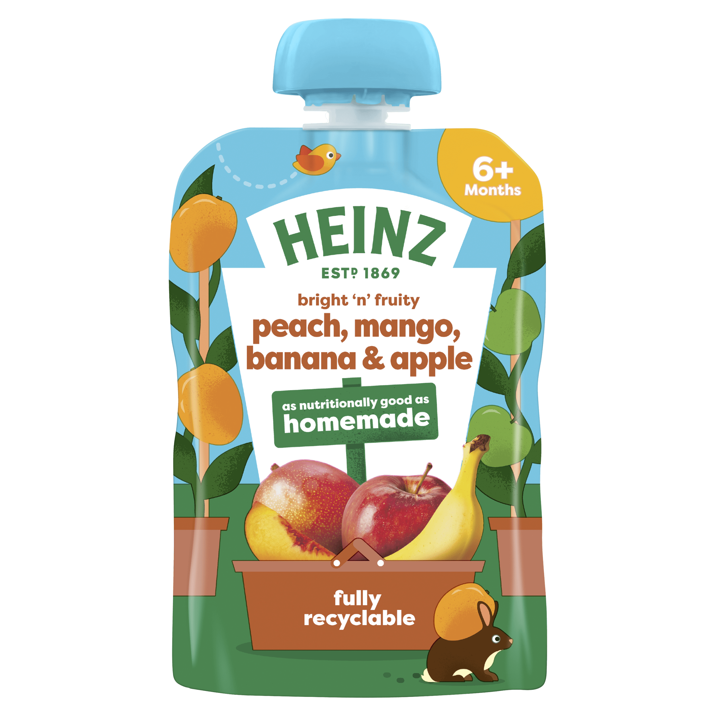 Heinz Peach, Mango & Banana Pouch