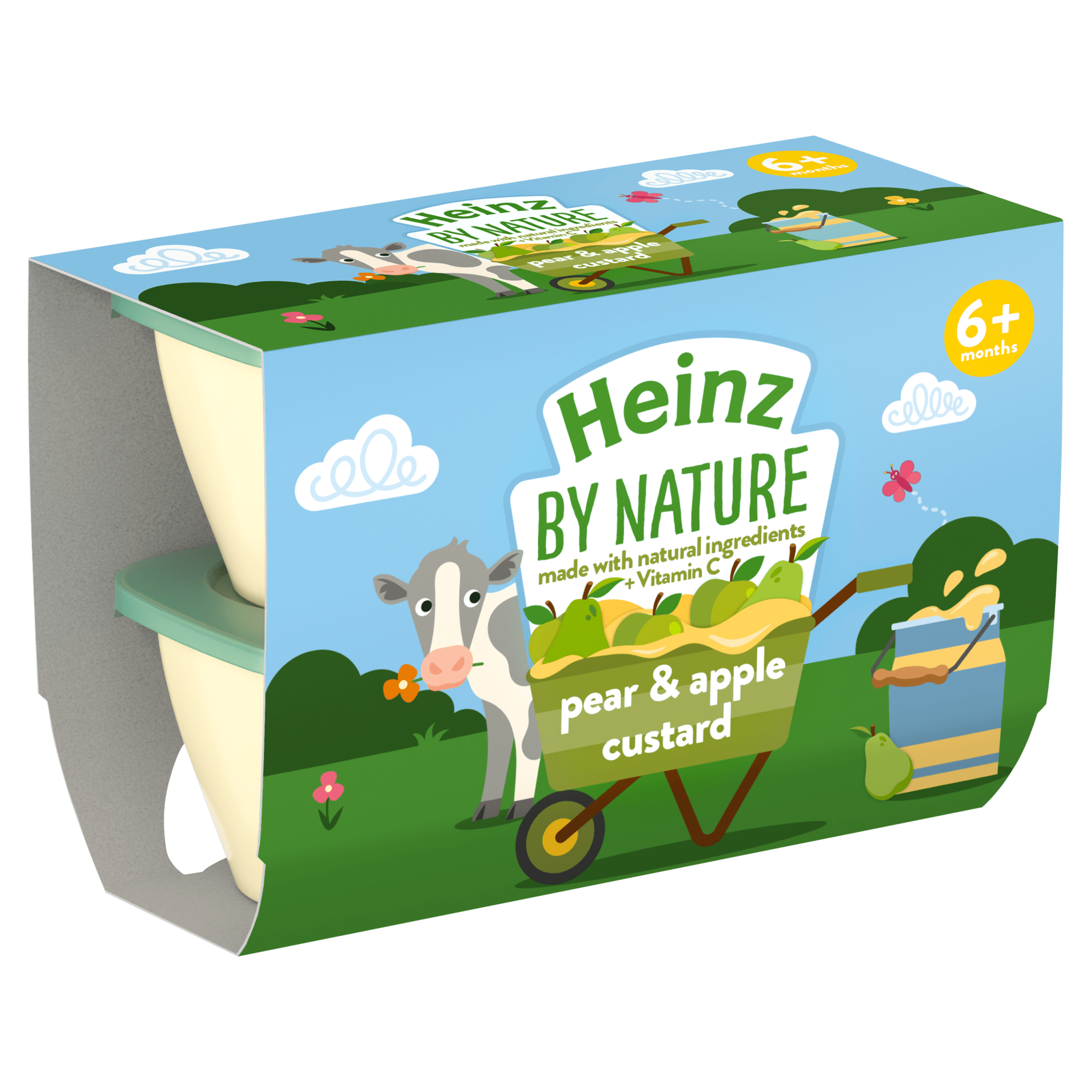 Pear & Apple Custard Pot