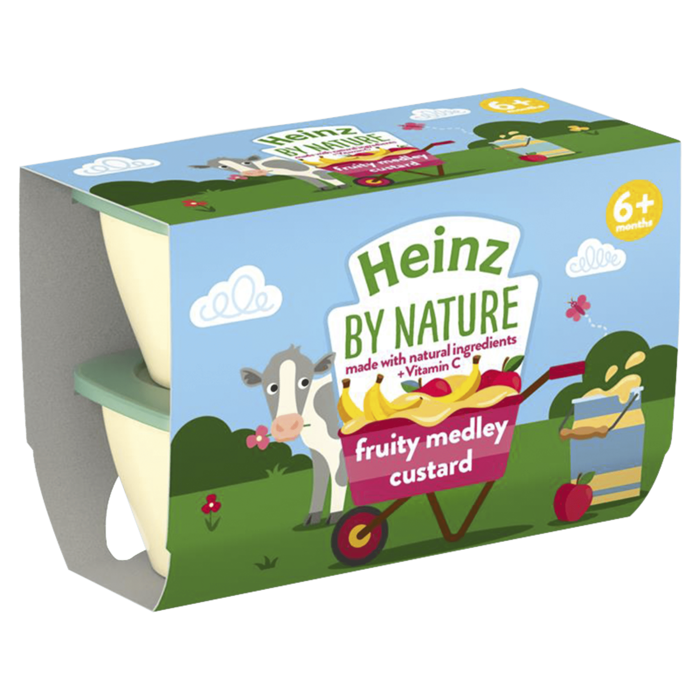 Heinz Fruit Medley Custard Pot