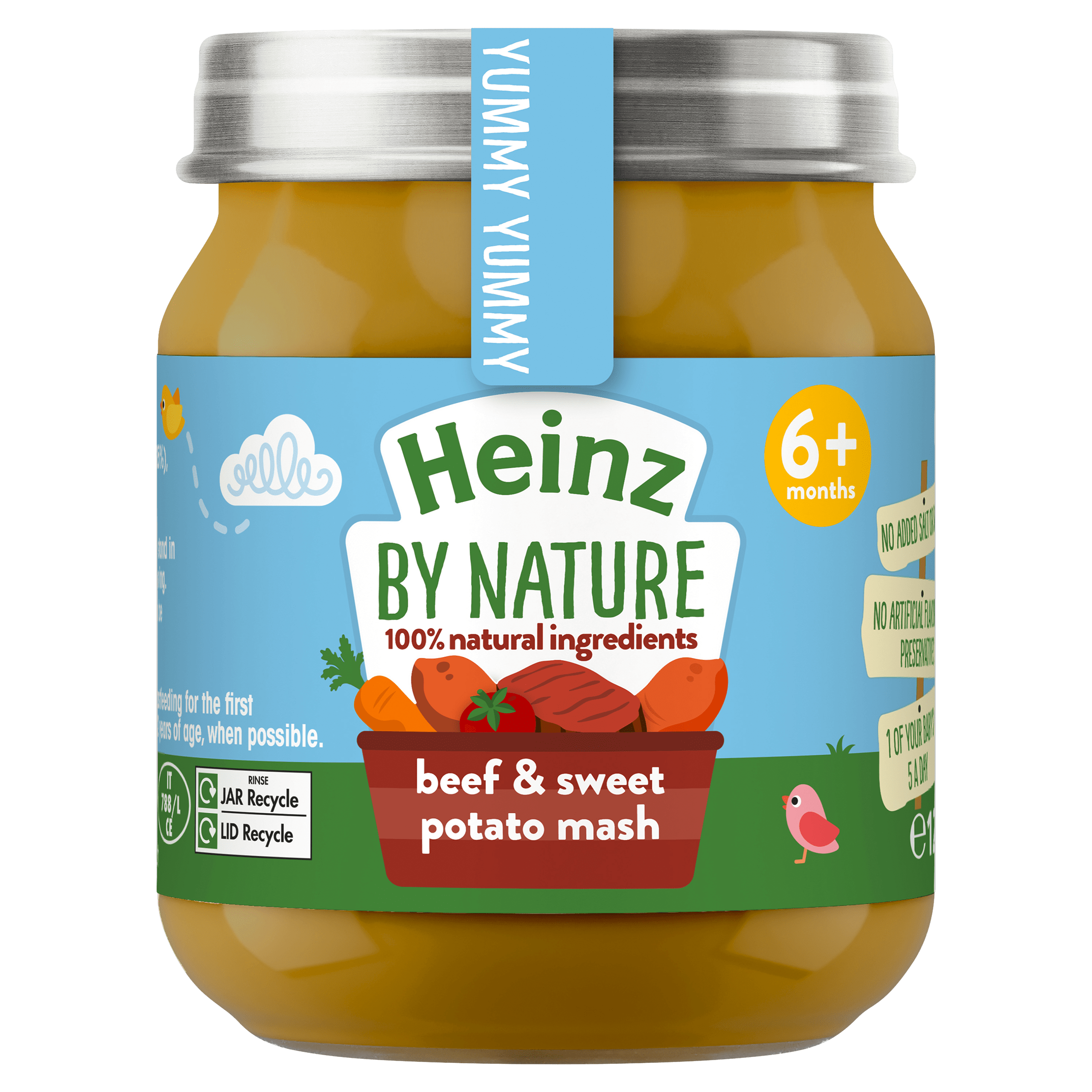 Heinz Beef & Sweet Potato Mash Jar