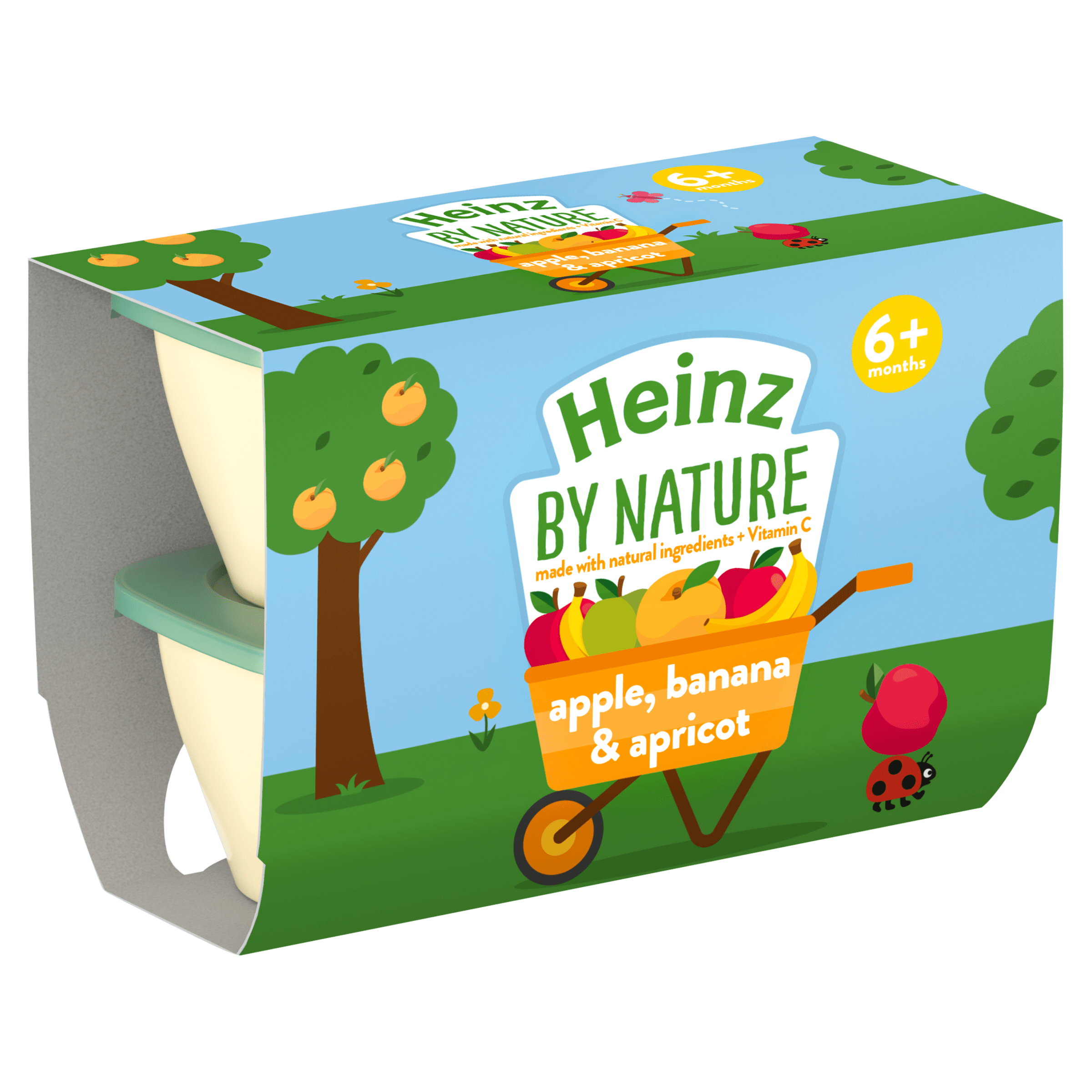 Heinz Apple, Banana & Apricot Carton