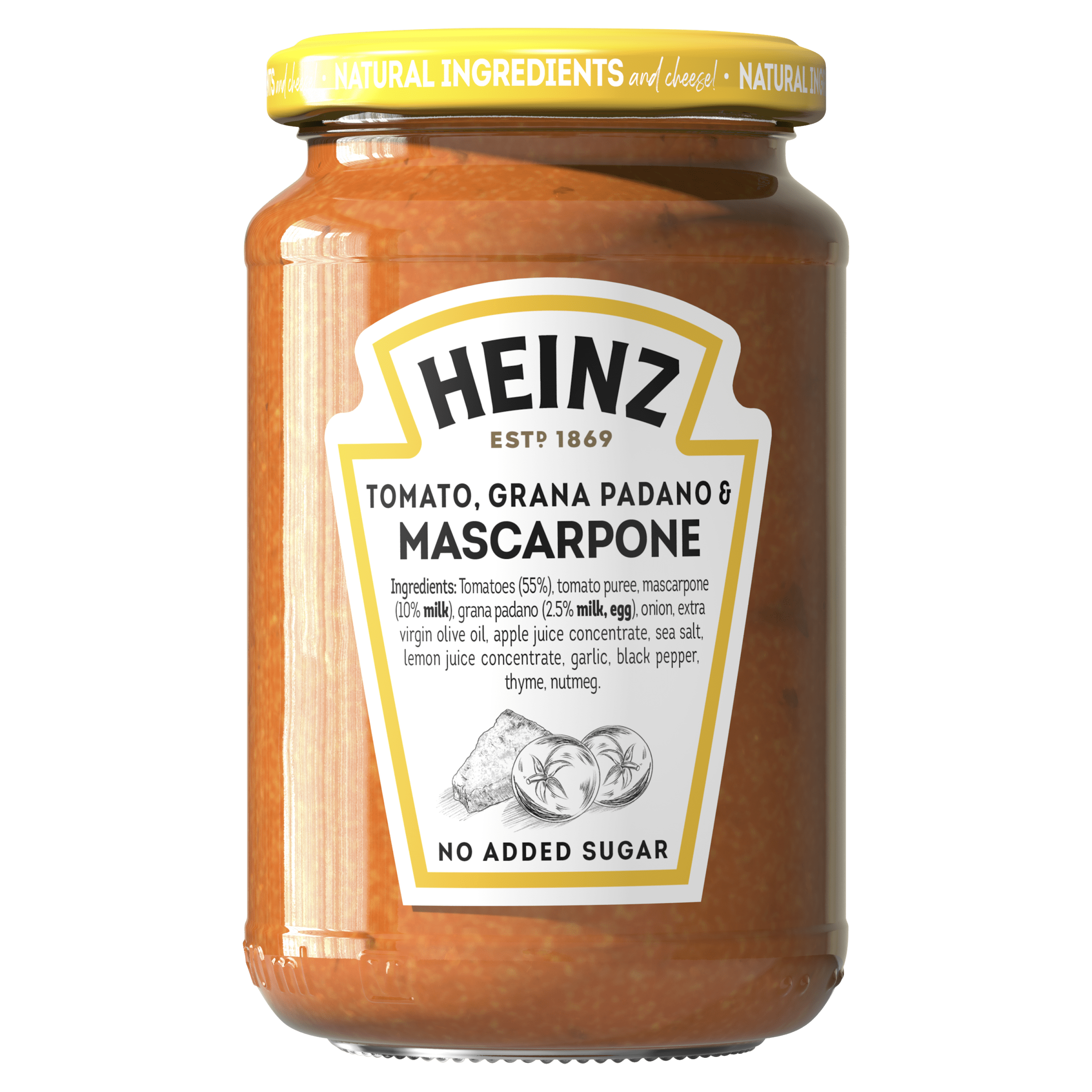 Tomato Grana Padano Mascarpone Pasta Sauce