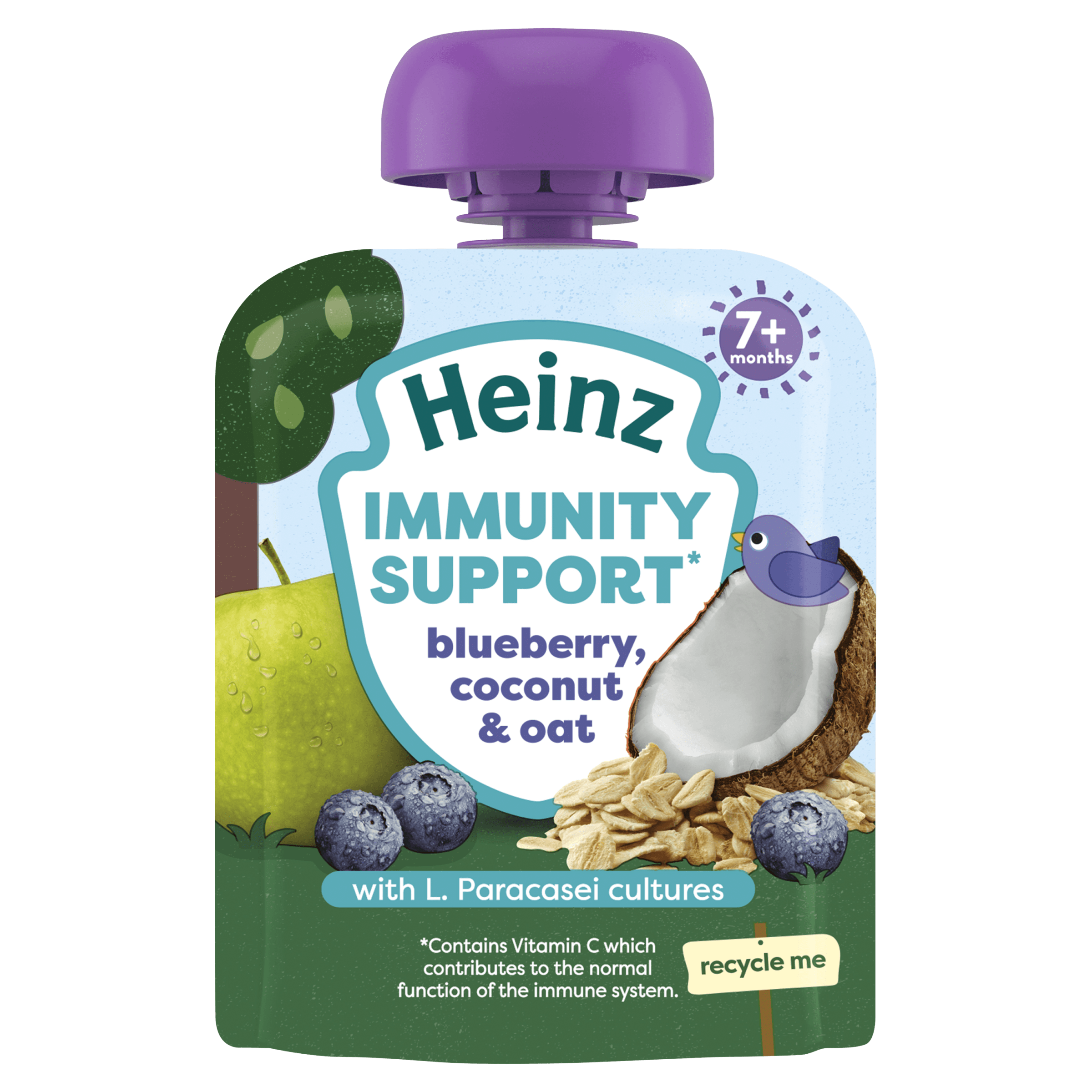 Heinz Immunity Support Blueberry, Coconut & Oat Pouch