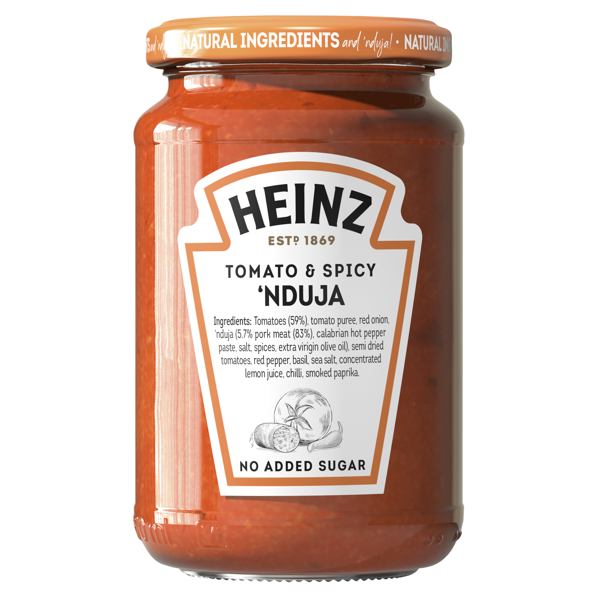 Tomato & Spicy 'Nduja Pasta Sauce