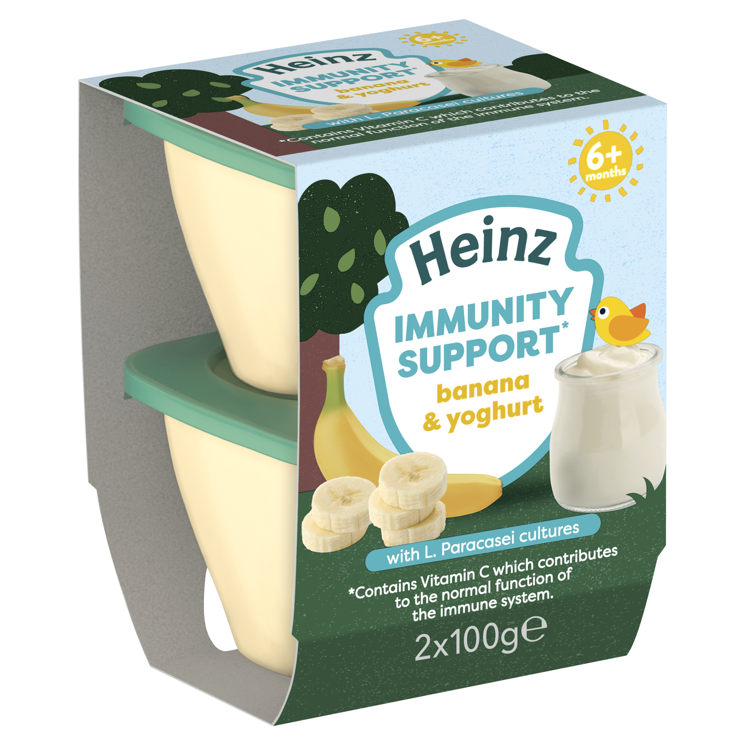 Heinz Banana & Yogurt Immunity Support Pot