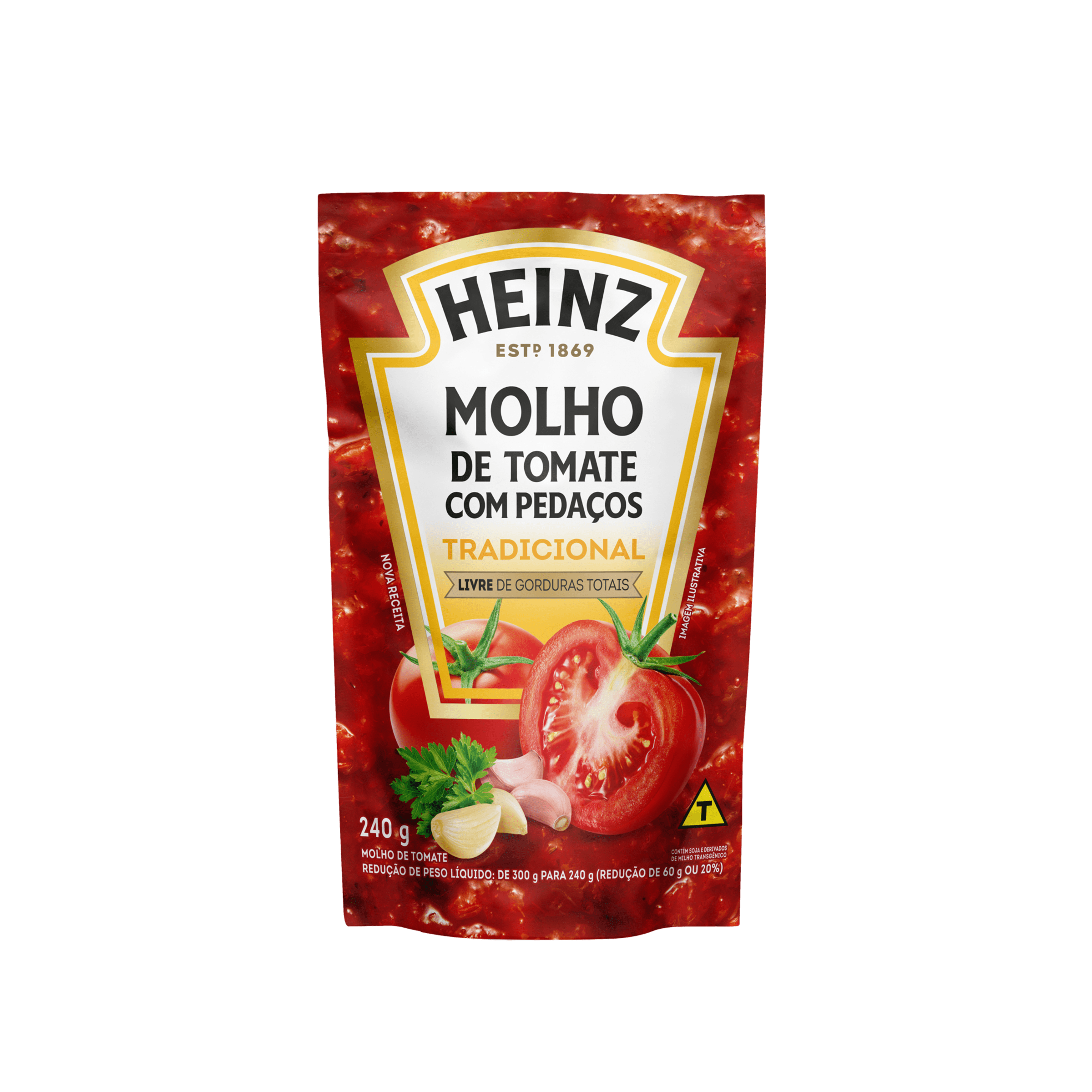 Molho de Tomate Tradicional Heinz 240g