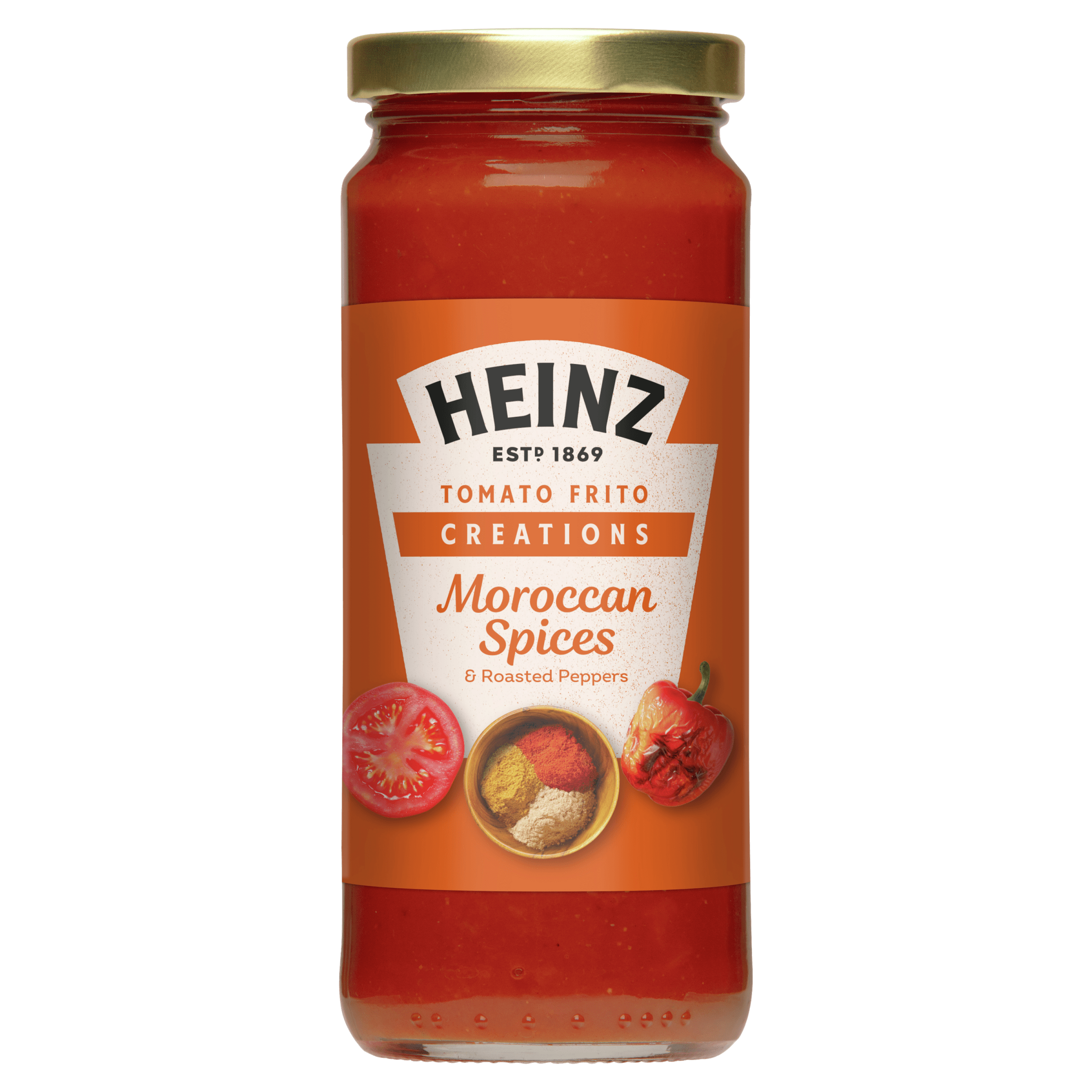 Tomato Frito Creations met Marokkaanse kruiden