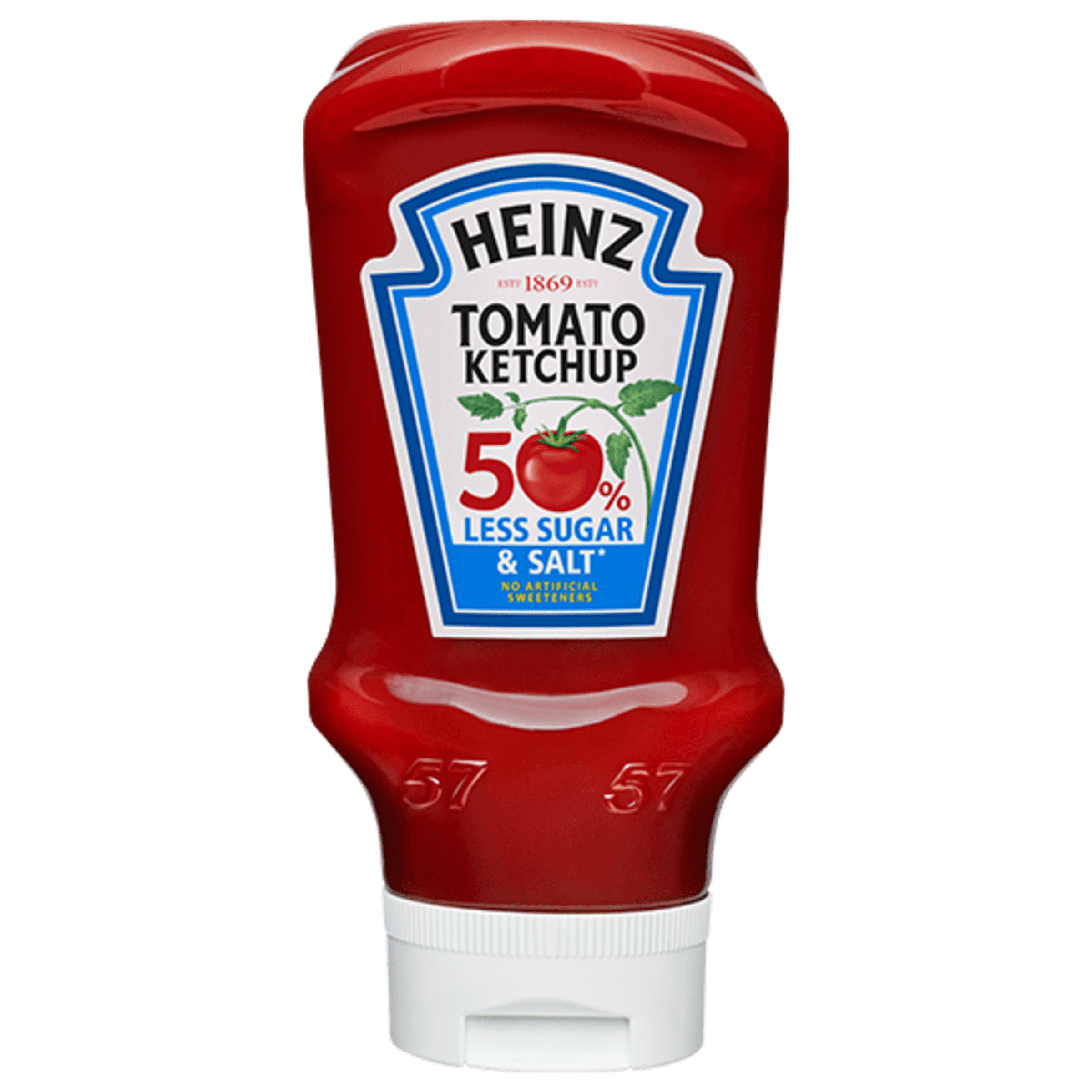 Tomato Ketchup 50% Minder Suikers & Zout