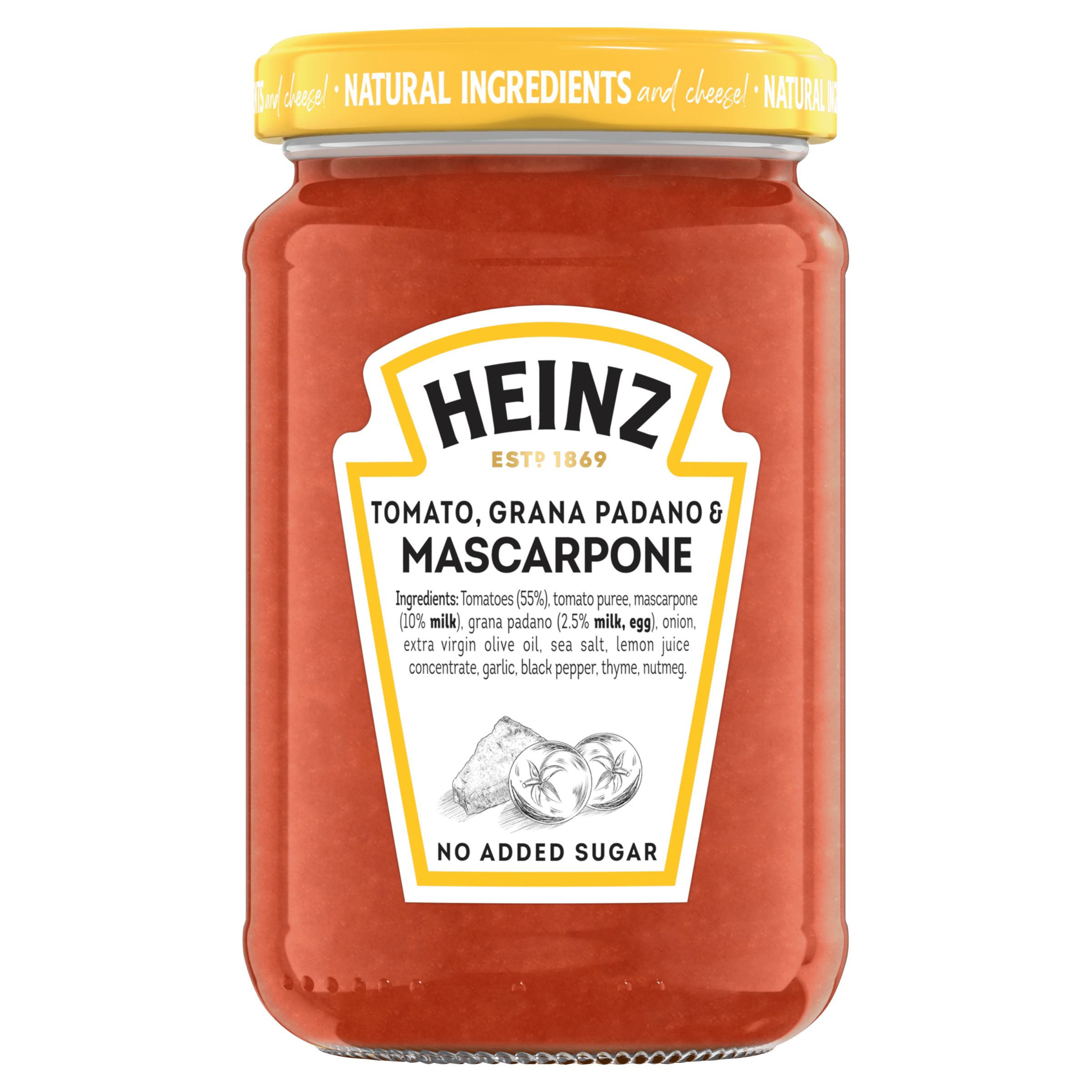 PASTA SAUCE MASCARPONE & GRANA PADANO