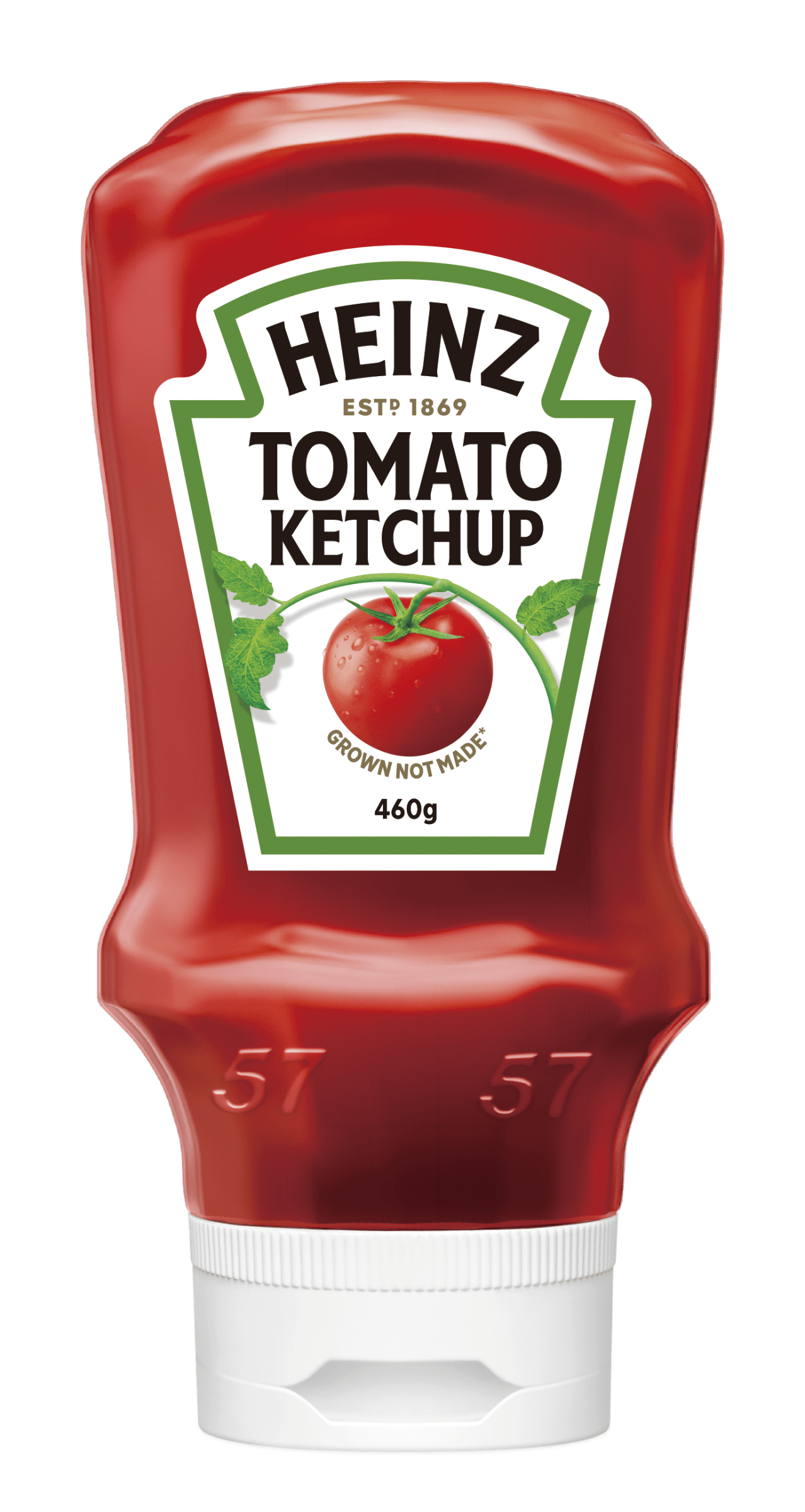 トマトケチャップ　逆さボトル