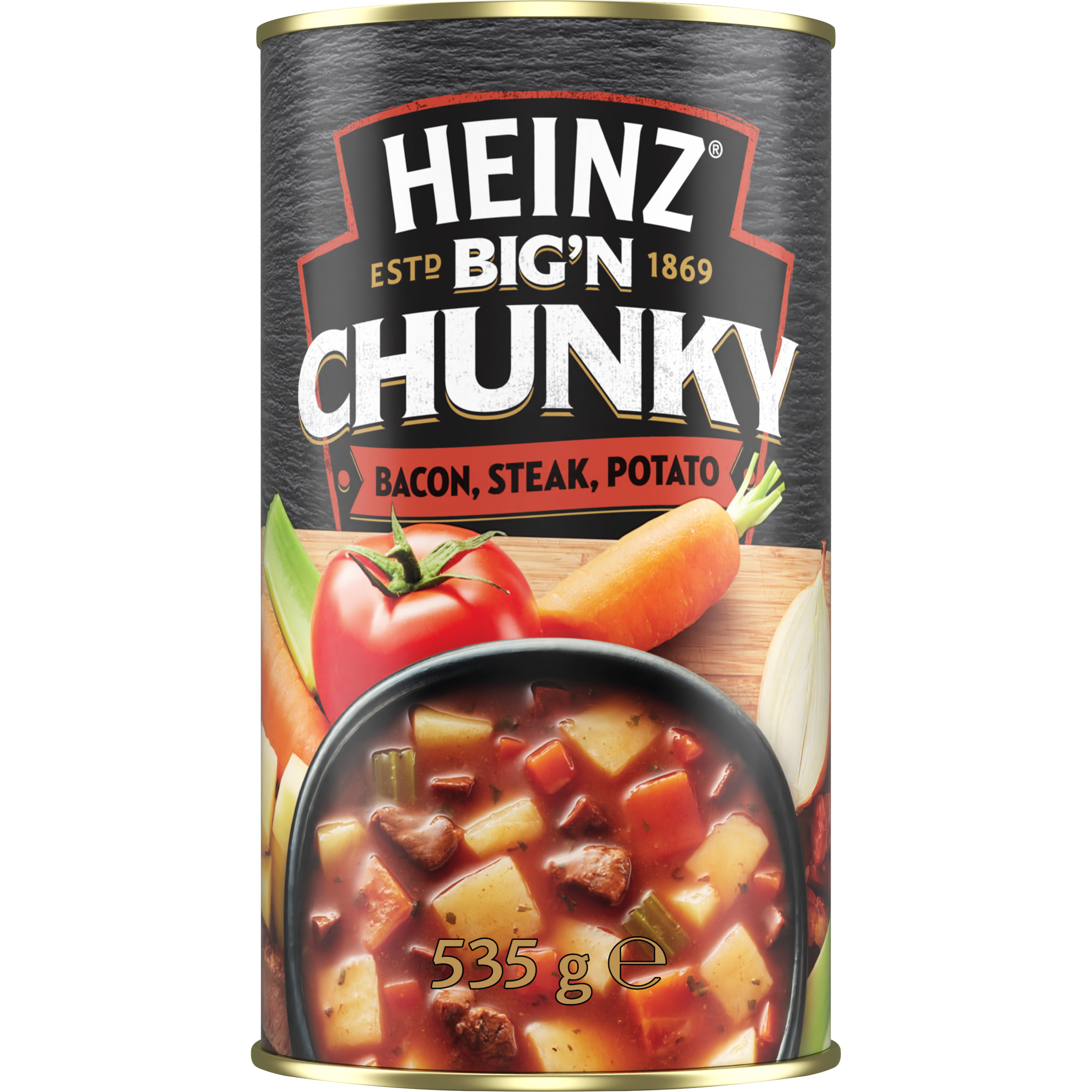 Heinz® Big'N Chunky Bacon, Steak, Potato Soup 535g