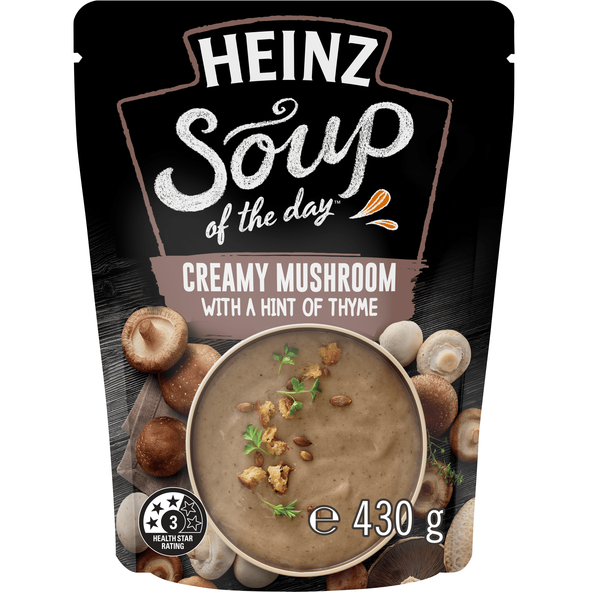Heinz Soup of the Day® Creamy Mushroom with a Hint of Thyme 430g