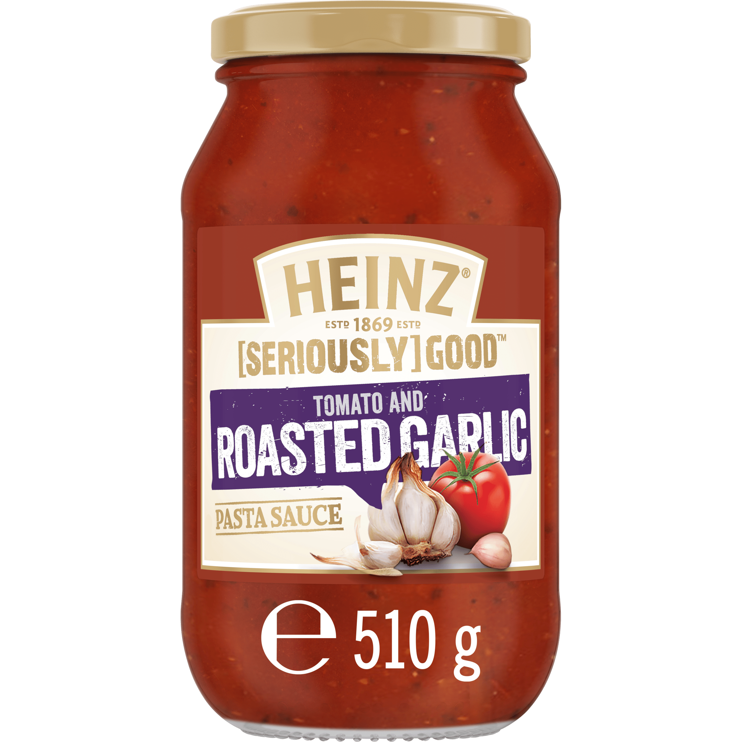 Heinz® [SERIOUSLY] GOOD® Tomato and Roasted Garlic Pasta Sauce 510g
